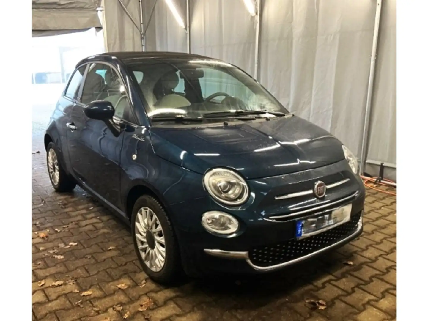 Fiat 500C DolceVita 1.0 Mild Hybrid EU6d UConnect elektron. Blau - 2