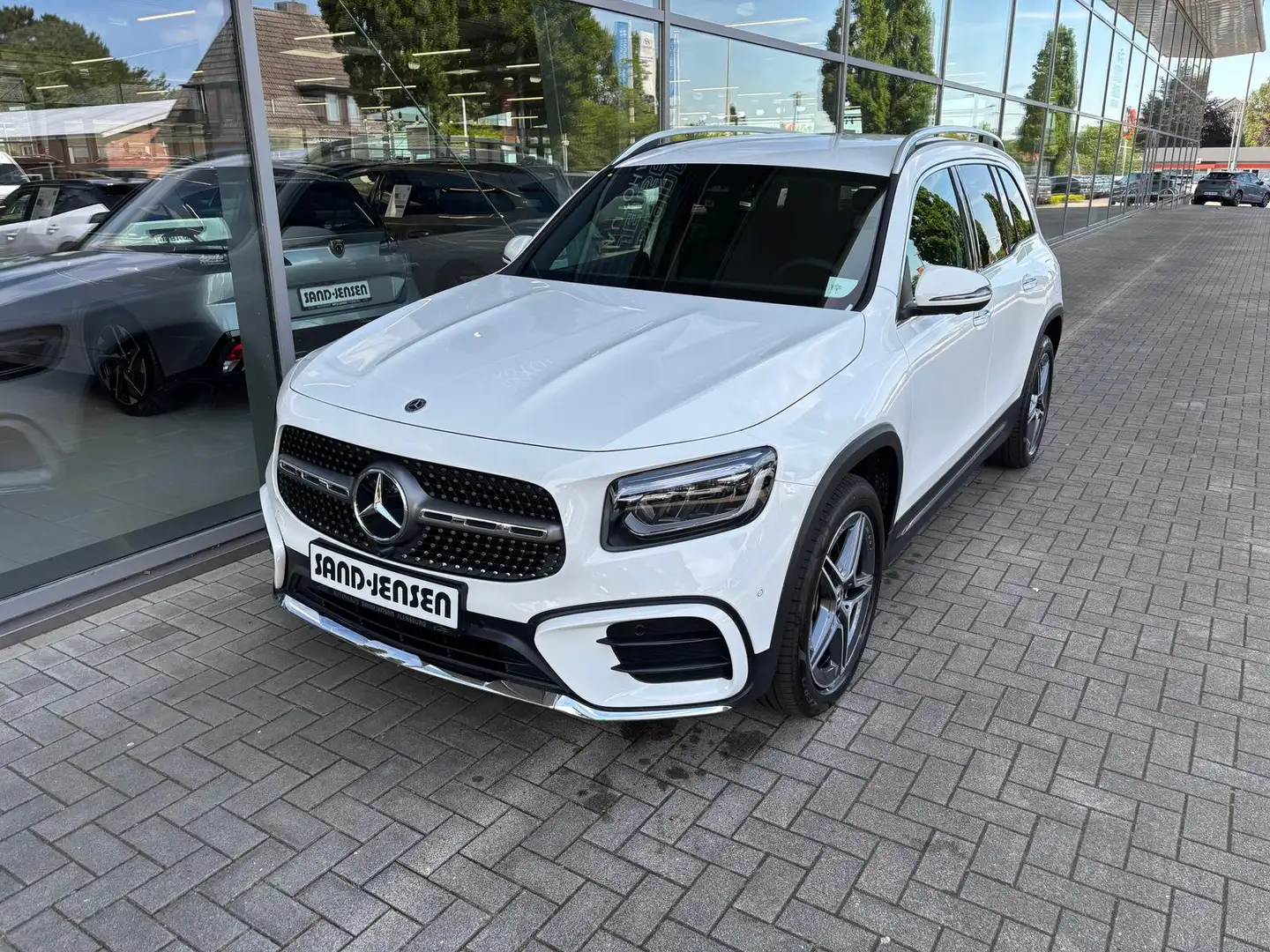 Mercedes-Benz GLB 220 d 4M AMG Line Adv Plus 7-Sitz AHK 360 Blanco - 2