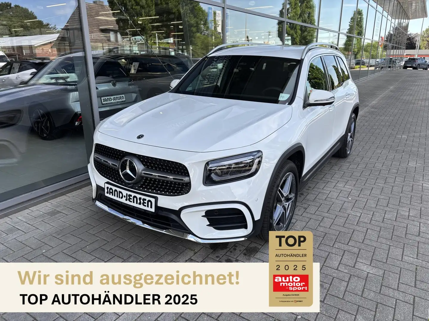 Mercedes-Benz GLB 220 d 4M AMG Line Adv Plus 7-Sitz AHK 360 Blanco - 1