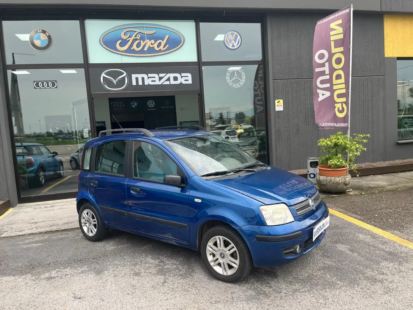 Fiat Panda 1.3 mjt 16v Dynamic NEOPATENTATI Bleu - 1