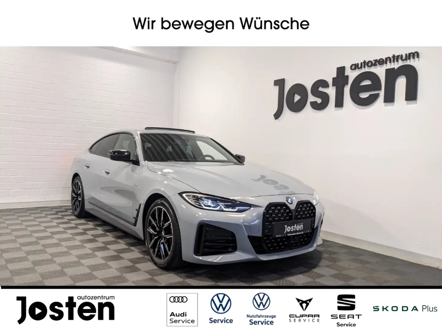 BMW 430 Gran Coupe xDrive M Sport Pano AHK CarPlay Grau - 1