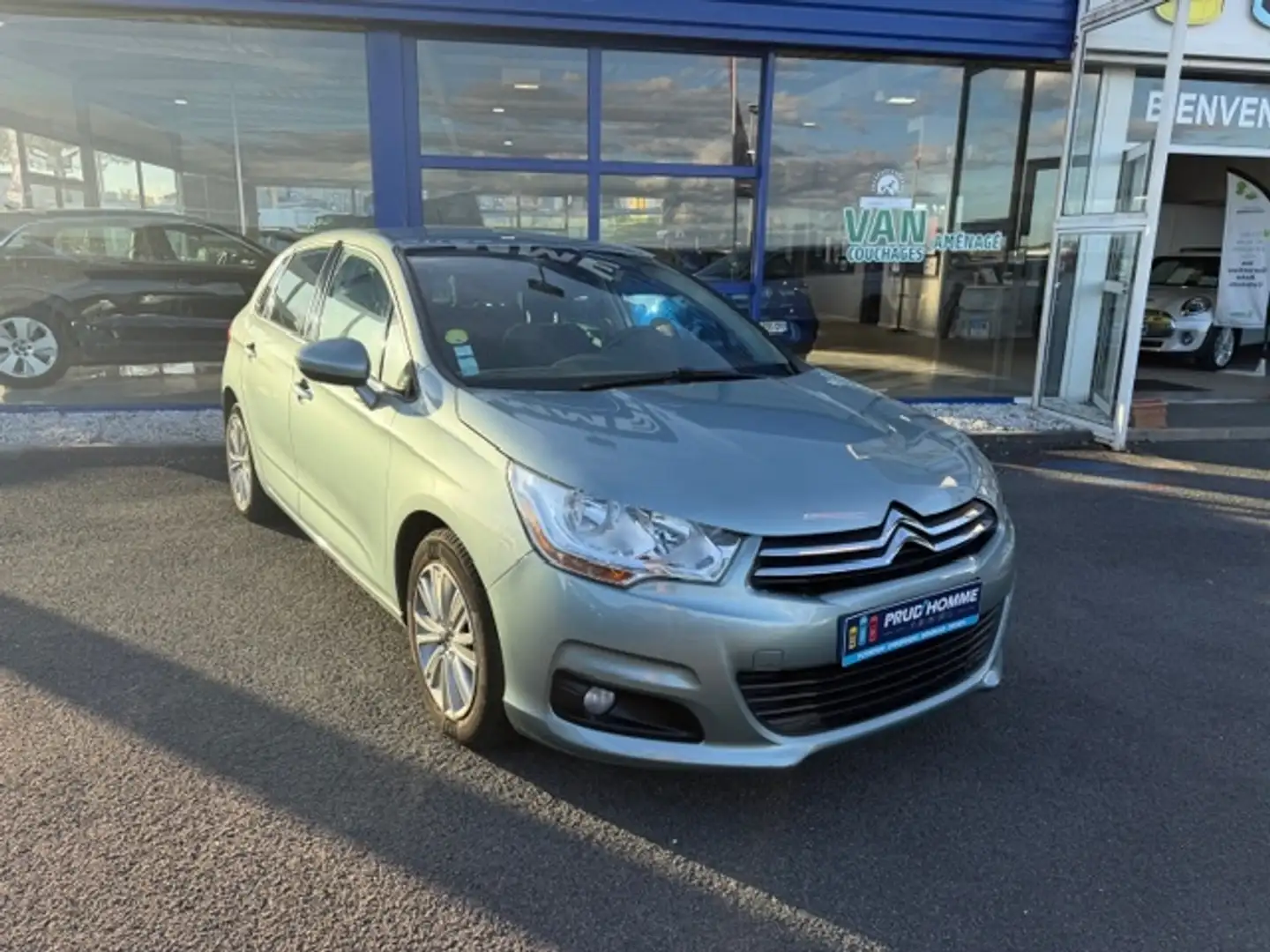Citroen C4 1.6 HDI90 FAP COLLECTION Vert - 2