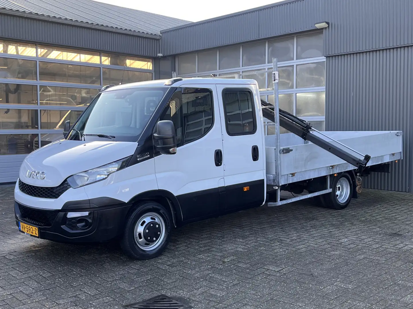 Iveco Daily 35C17 3.0 410 170PK Automaat Palfinger Laadkraan A Blanc - 2