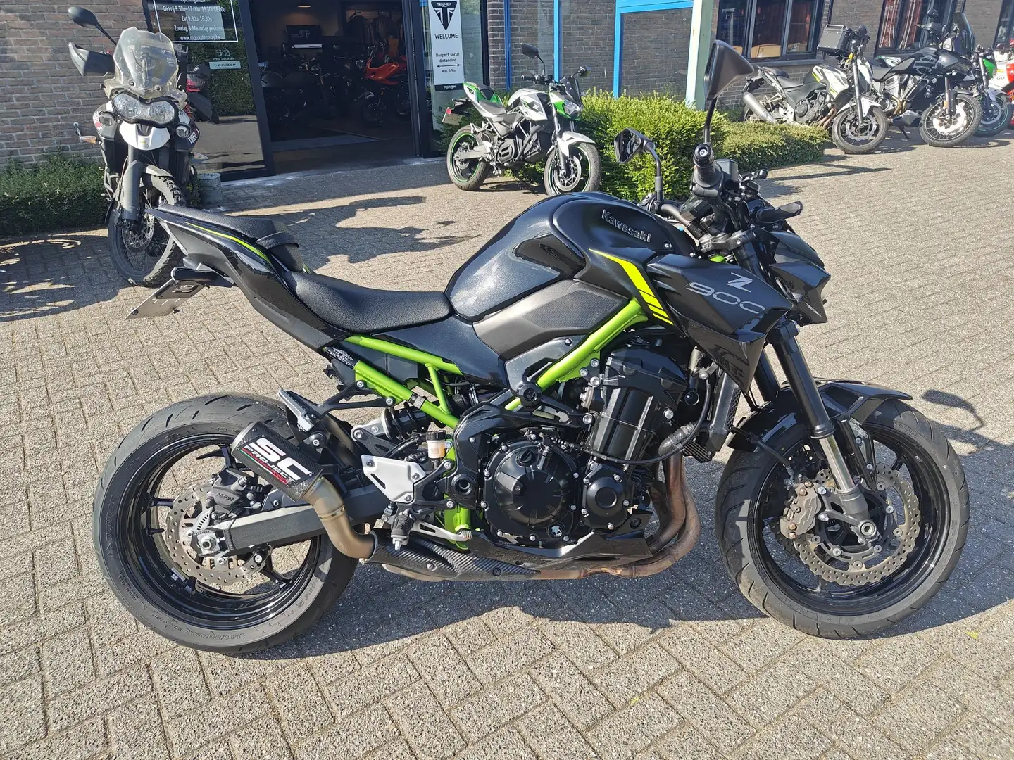 Kawasaki Z 900 Groen - 2