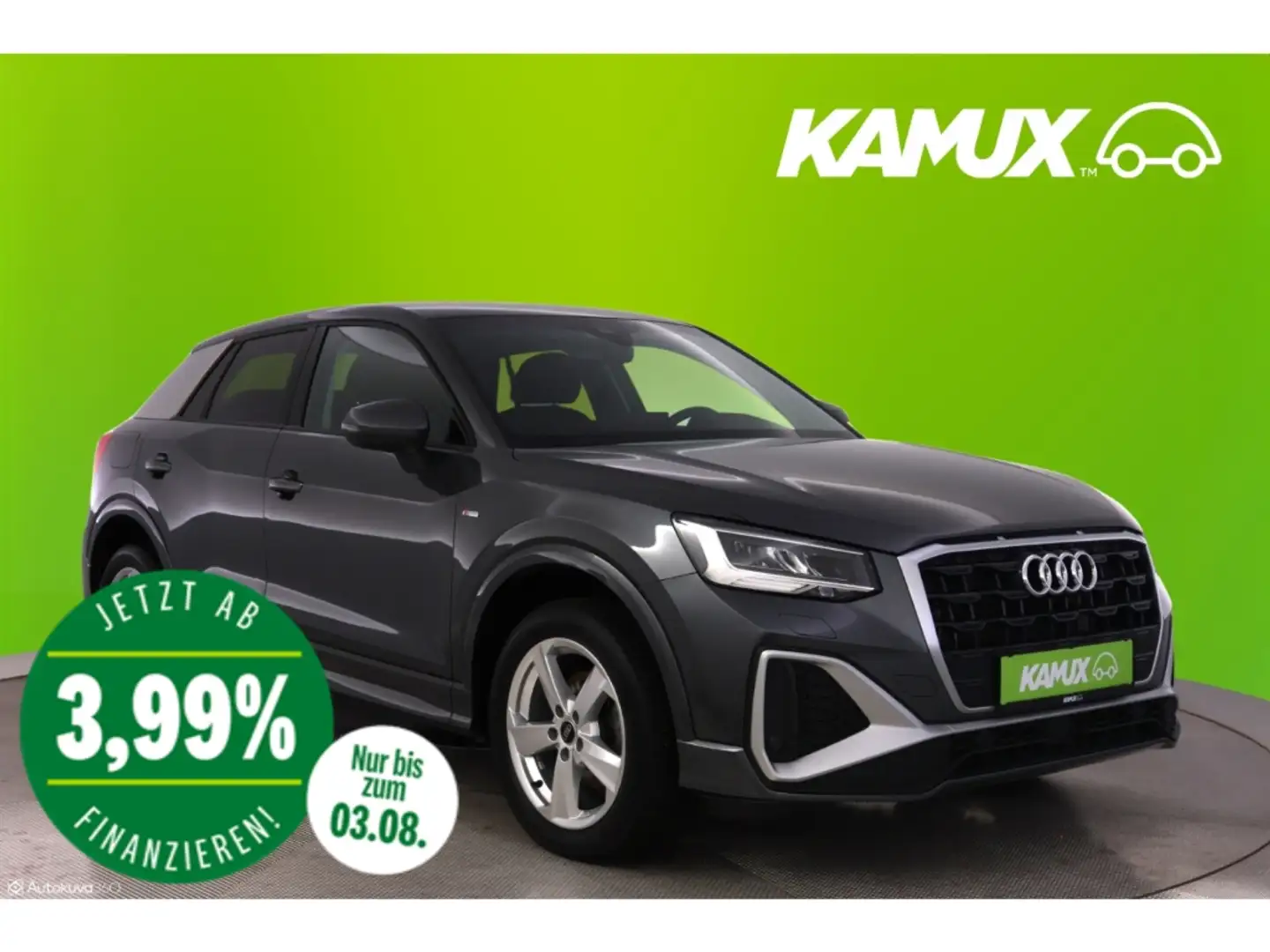 Audi Q2 35TFSI S-tronic S-line+LED+NAVI+PDC+SHZ Grau - 1