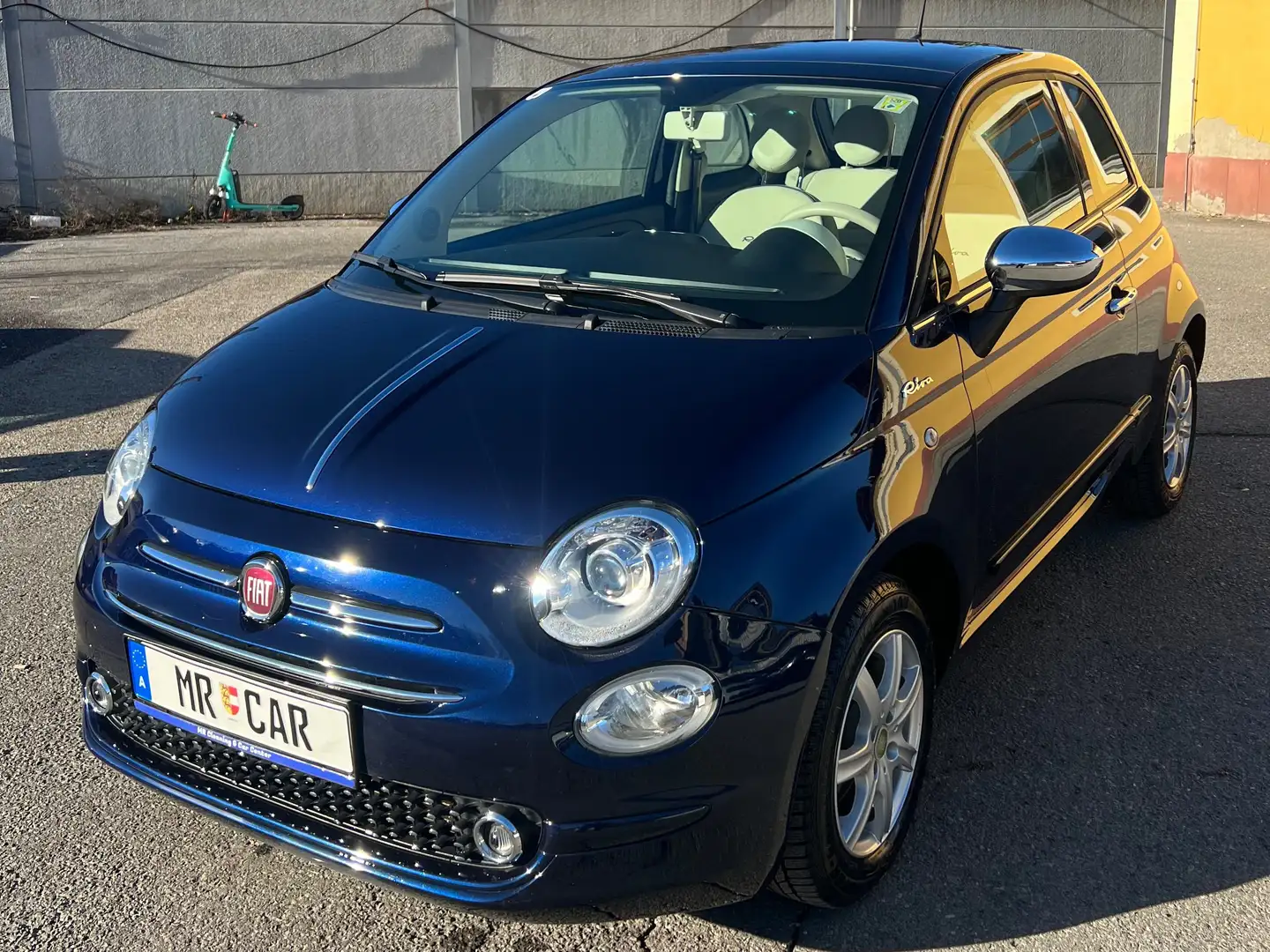 Fiat 500 1,2 69 500S Blau - 1