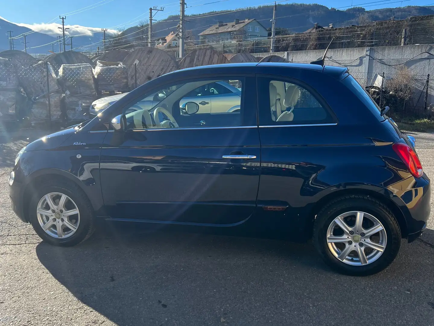 Fiat 500 1,2 69 500S Blau - 2