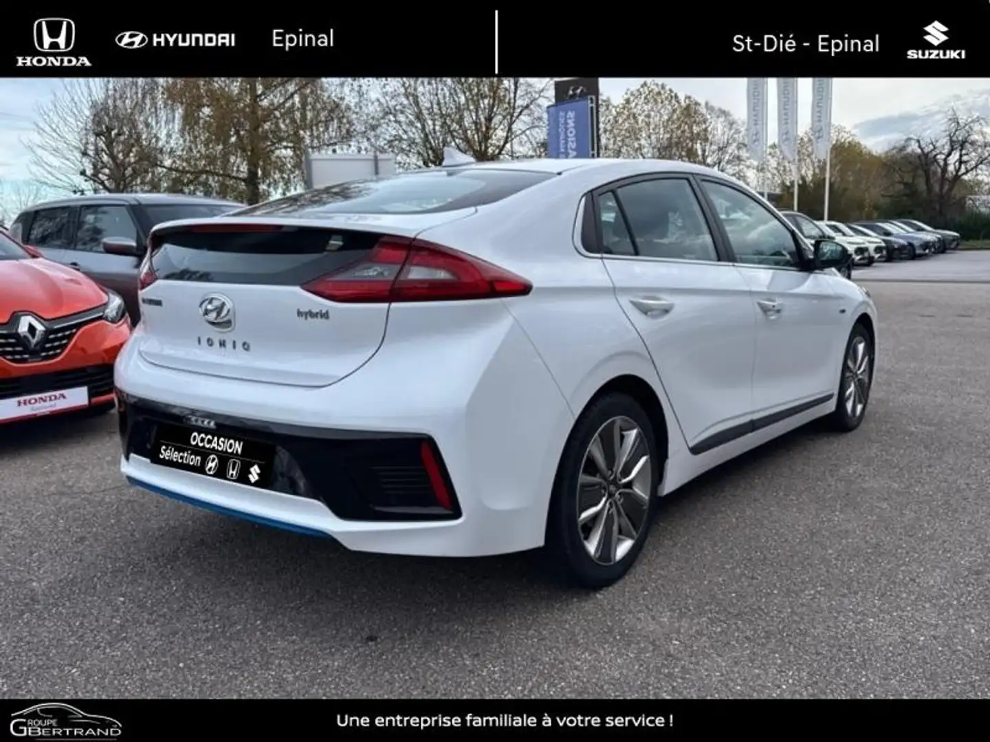 Hyundai IONIQ Hybrid 141ch Creative Blanc - 2