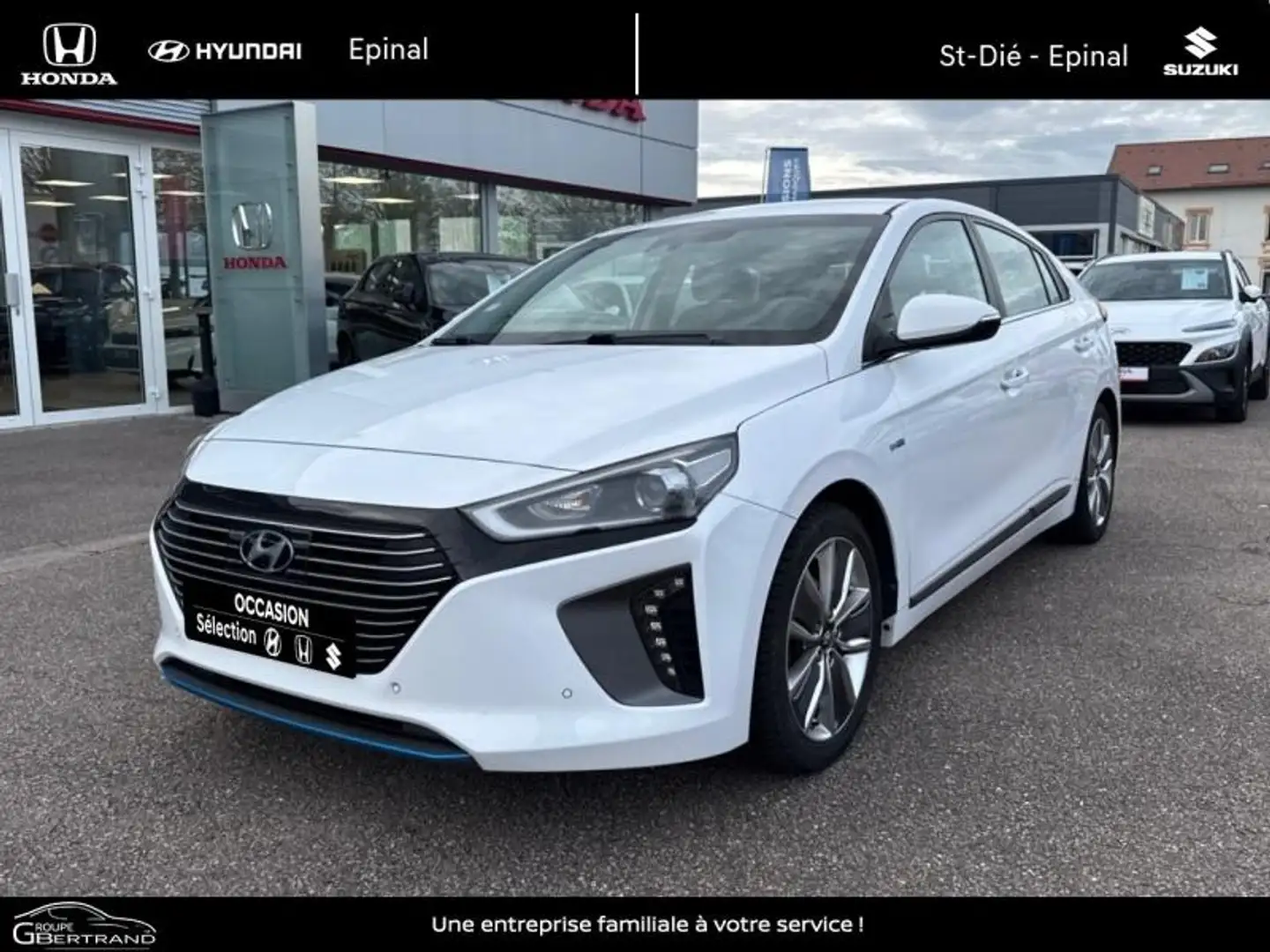 Hyundai IONIQ Hybrid 141ch Creative Blanc - 1