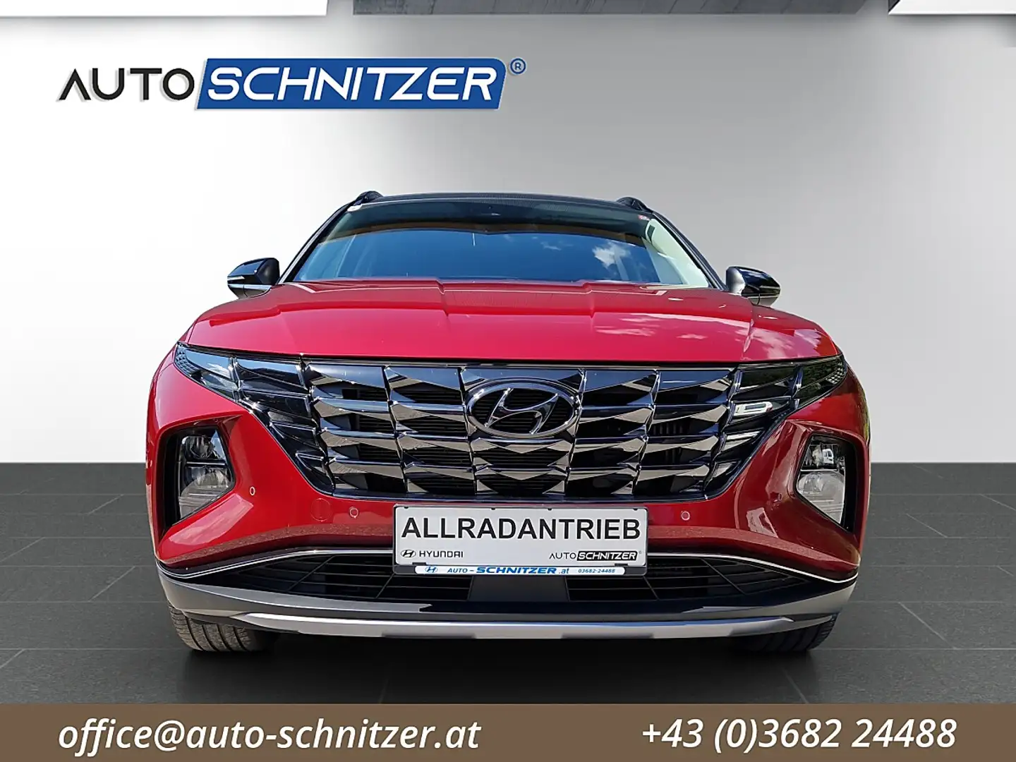 Hyundai TUCSON Tucson 1,6 T-GDI Hybrid 4WD Trend Line Aut. Rot - 2