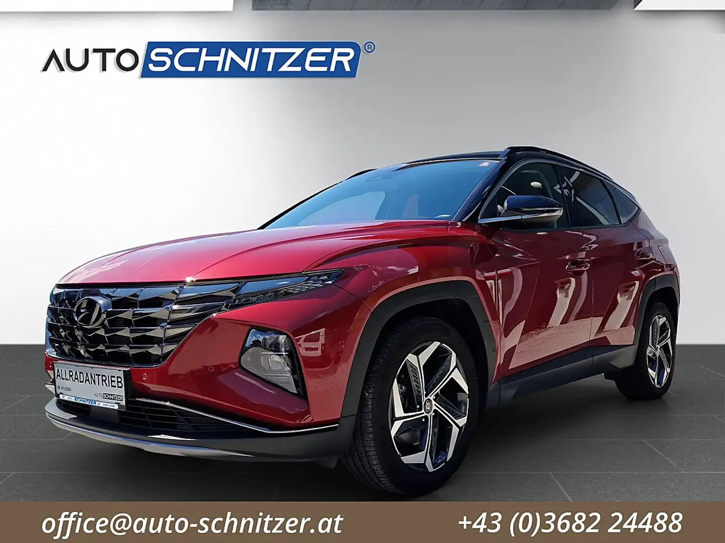 Hyundai TUCSON Tucson 1,6 T-GDI Hybrid 4WD Trend Line Aut. Rot - 1