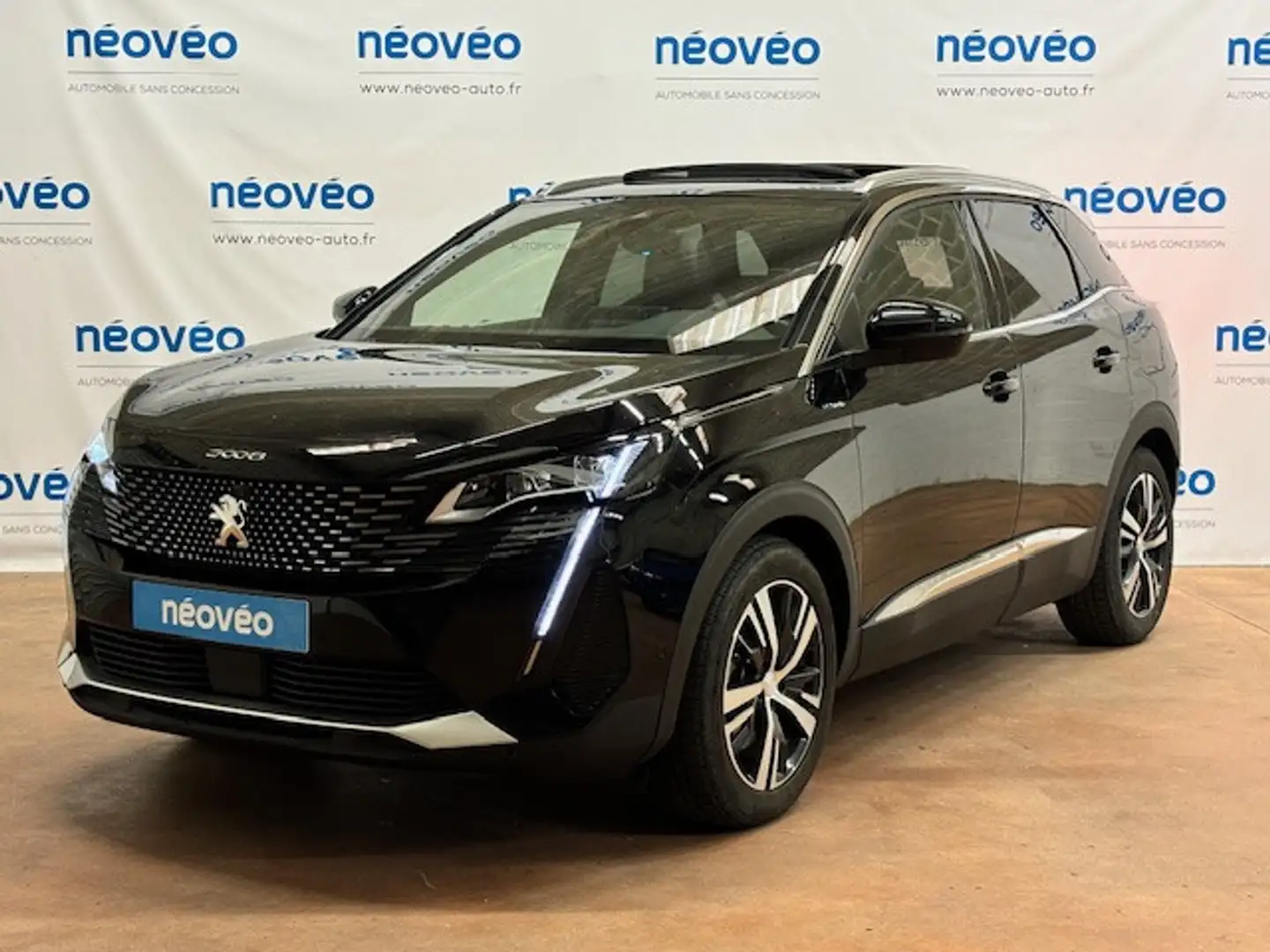 Peugeot 3008 PLUG-IN HYBRID4 300CH GT E-EAT8 Noir - 1