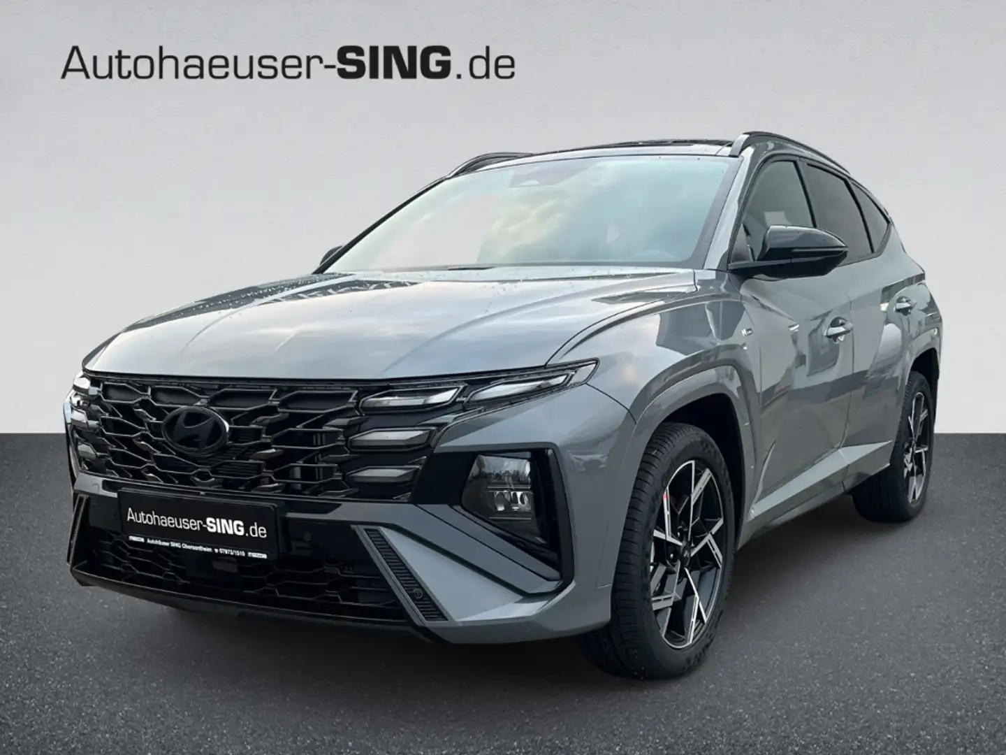 Hyundai TUCSON N-Line Automatik Pano Abstandstemp. LED Grijs - 1