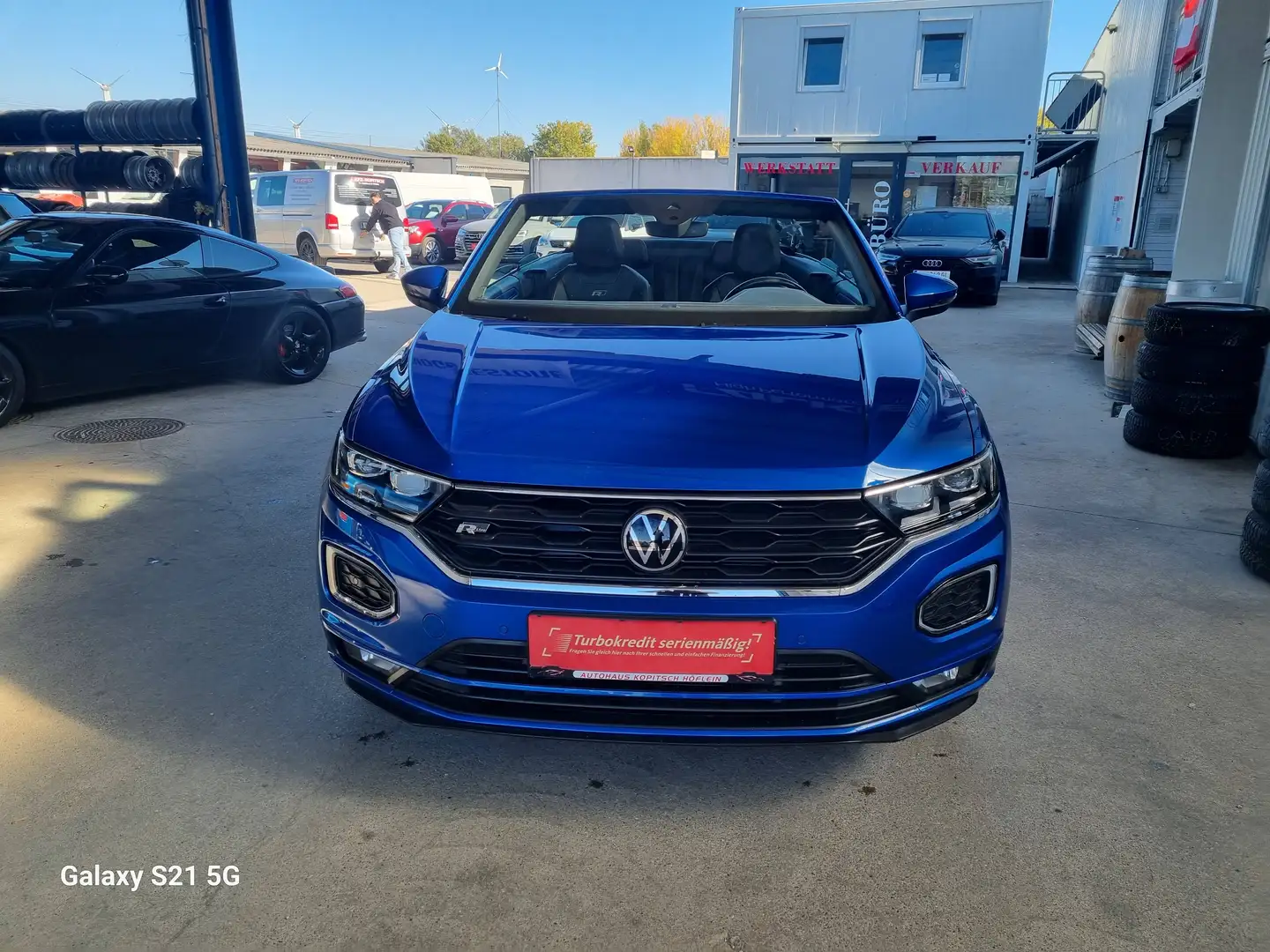 Volkswagen T-Roc 1,5 TSi R-Line - Neuwertig! Blau - 2