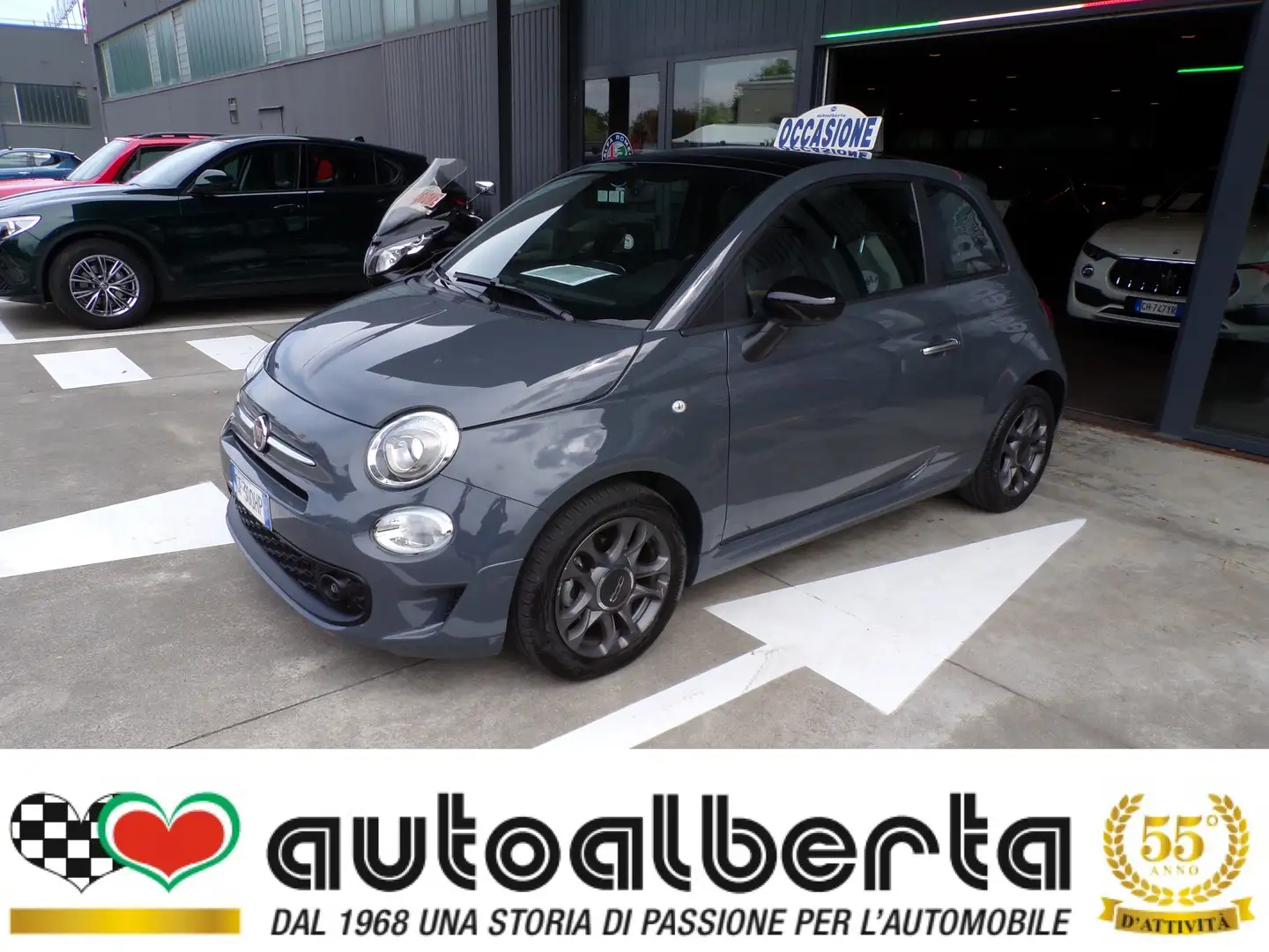 Fiat 500 Sport Connect 1.0 hybrid 70cv Grigio - 1