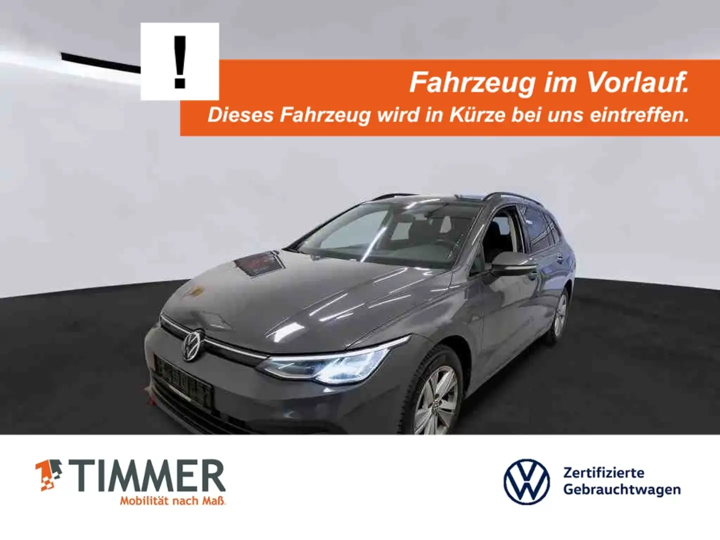Volkswagen Golf Variant VIII Variant 2.0 TDI DSG LIFE +AHK +LED +ACC +VIR Grau - 1