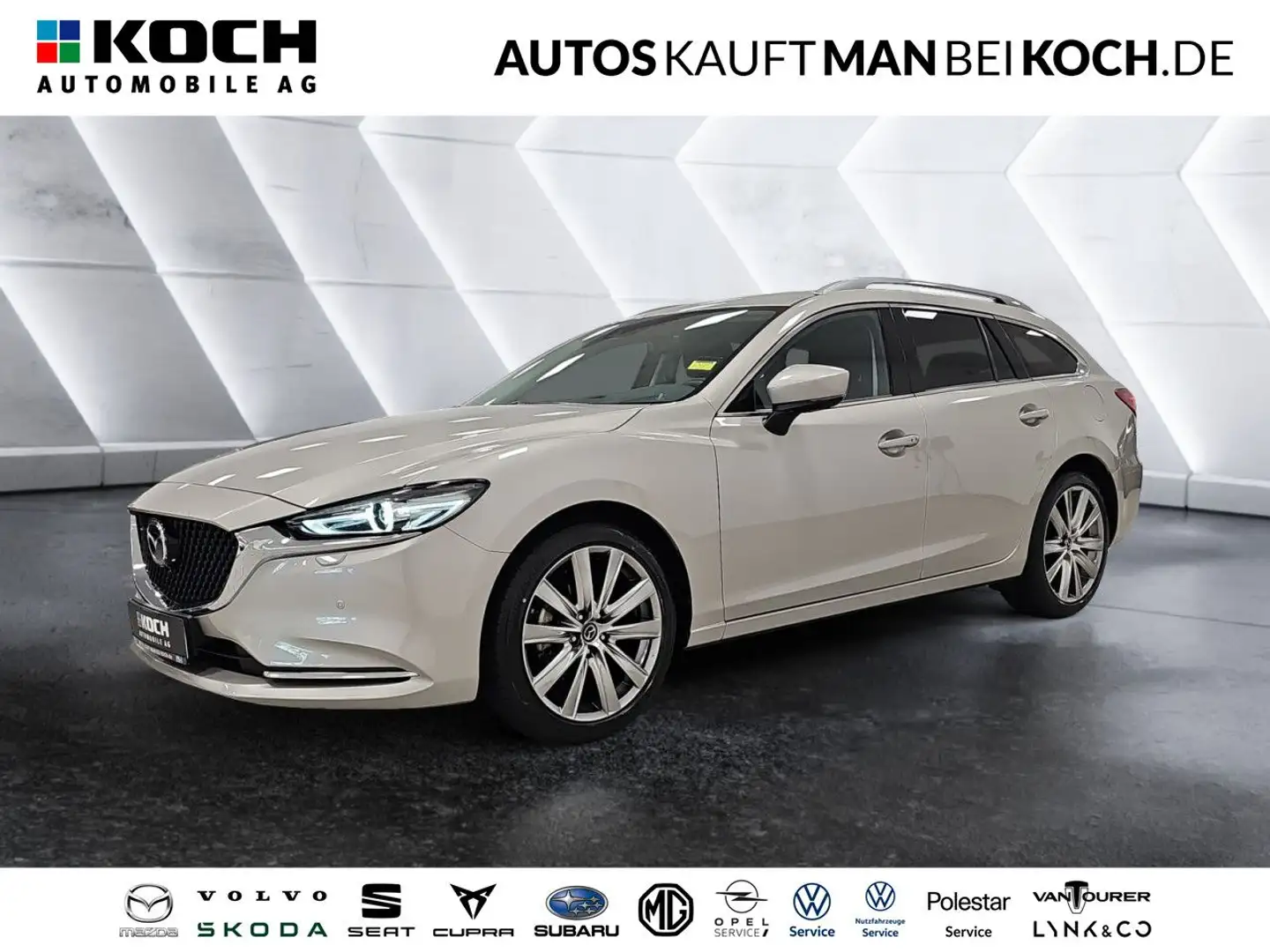 Mazda 6 SKY-G 194PS AT Exclusive NAV LED ACC Bose Grau - 1