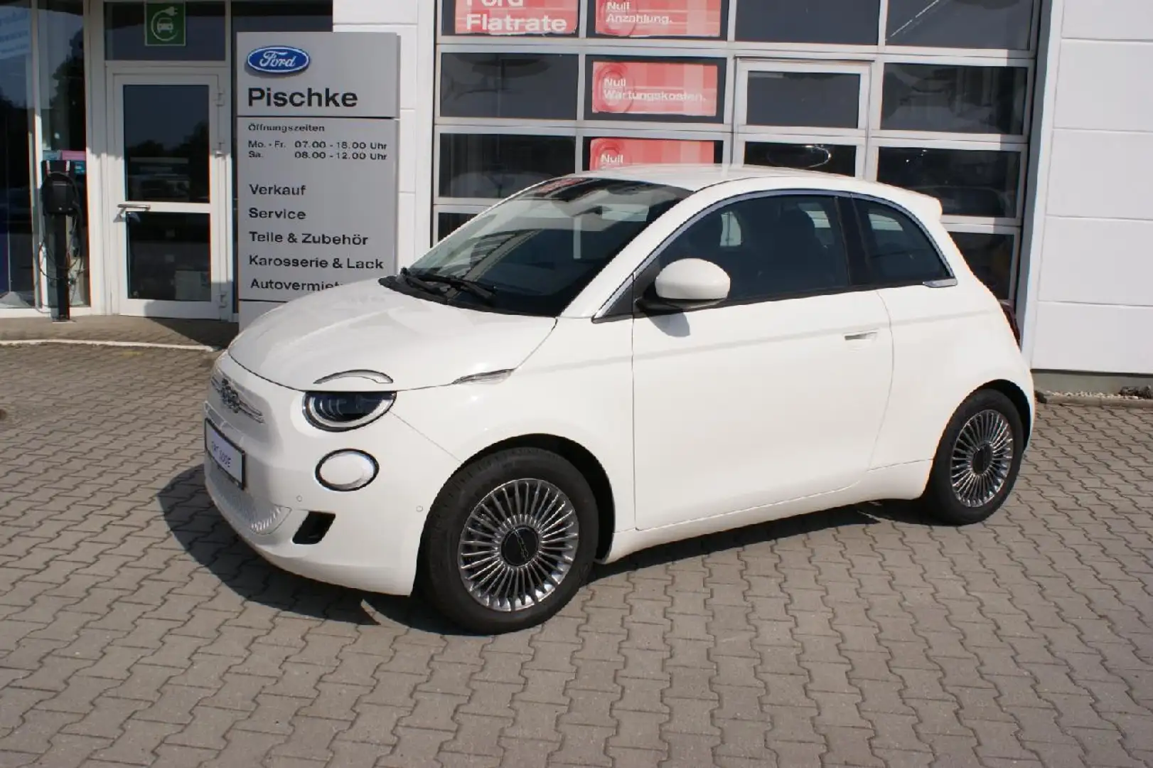 Fiat 500e La Prima Blanc - 1