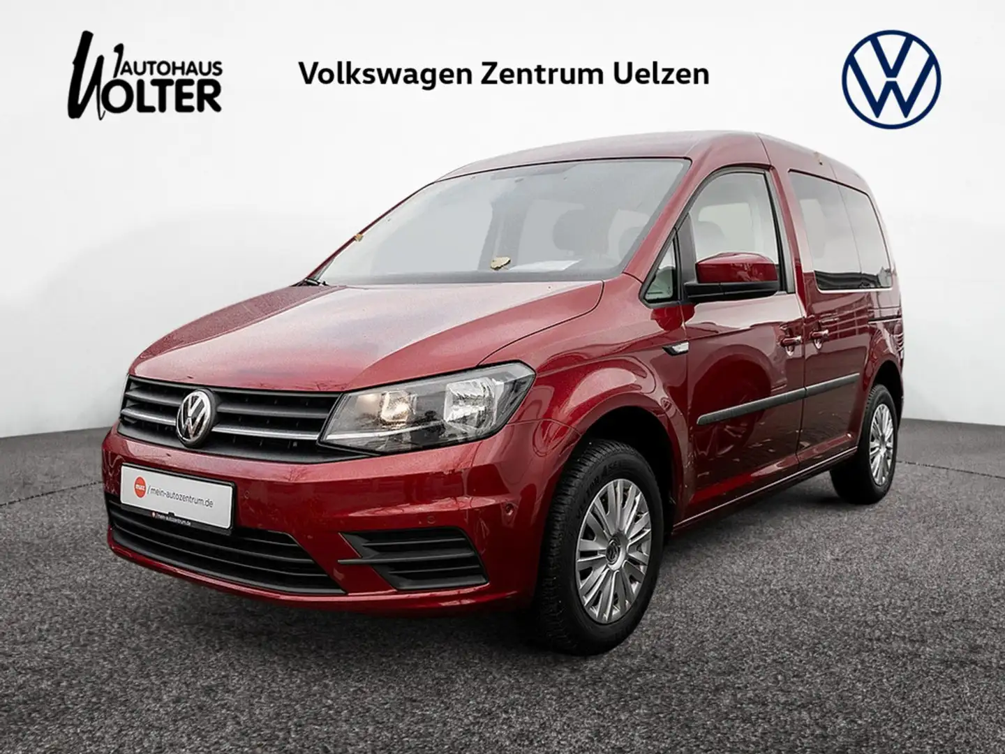 Volkswagen Caddy 1.2 TSI Trendline PDC Klima SHZ GRA Aux Rot - 1