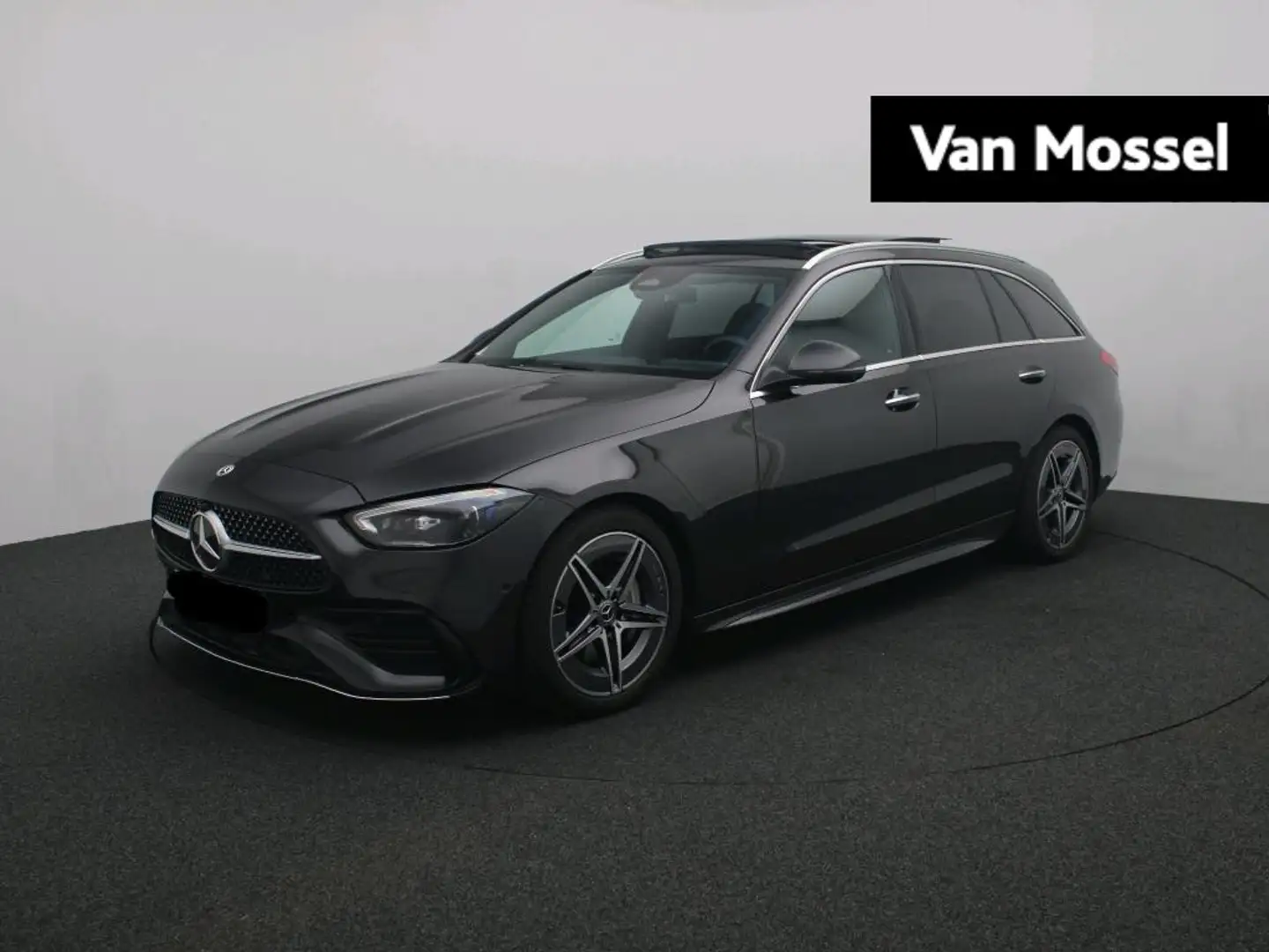 Mercedes-Benz C 180 AMG Line Break + DIGITAL LIGHT + PANORAMISCH DAK + Gris - 1