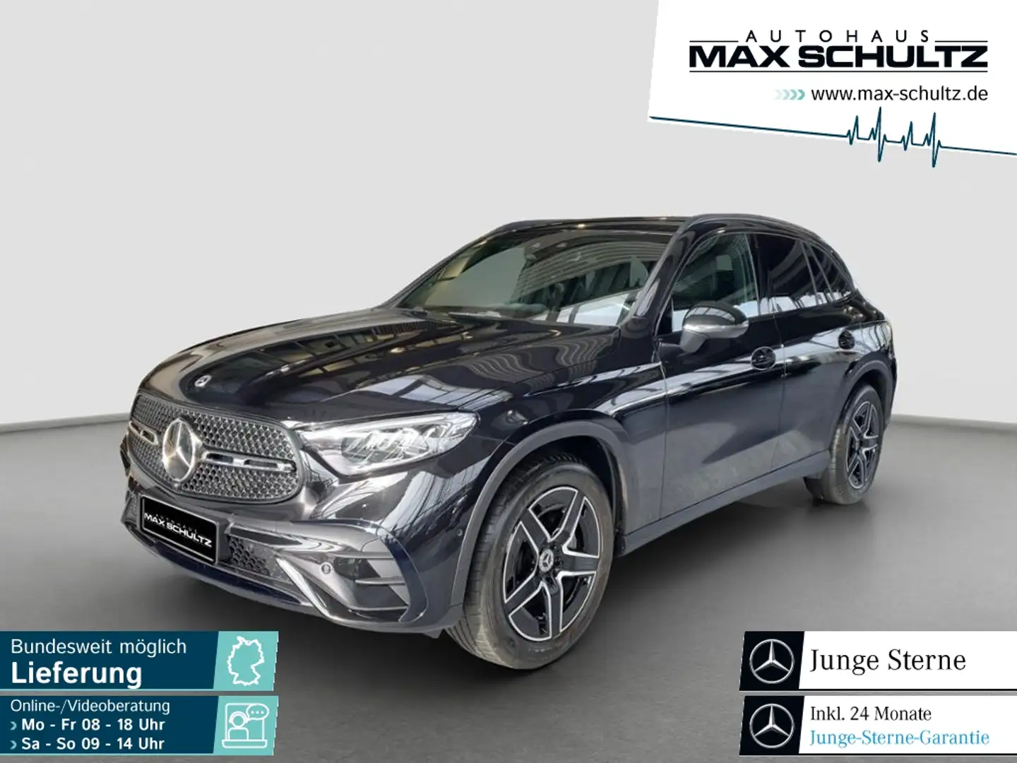 Mercedes-Benz GLC 300 d 4MATIC AMG Line*Night Paket*AHK*Kamera Noir - 1