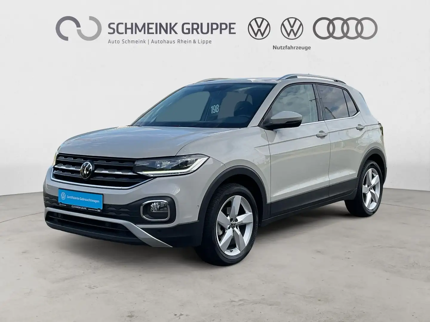 Volkswagen T-Cross 1.5 TSI DSG Style AHK Kamera Allwetter Grau - 1