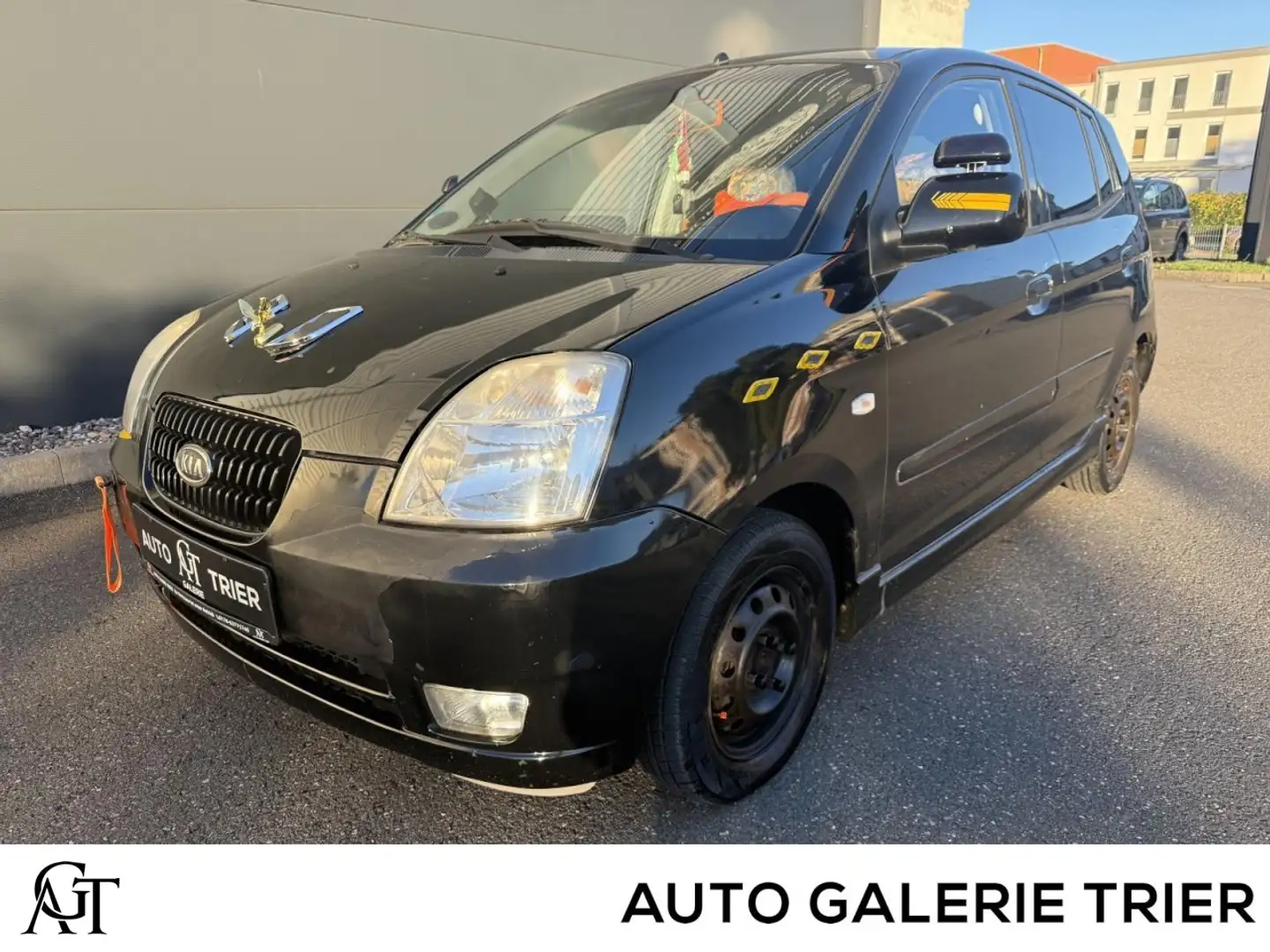 Kia Picanto 1.1 EX KLIMA SERVO GEPFLEGT TOP Klima Sitzheizung Schwarz - 1
