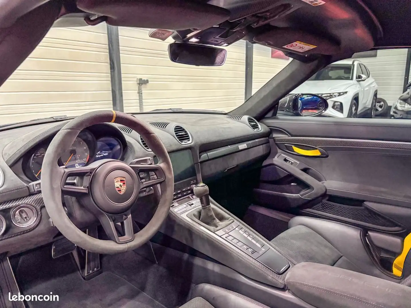 Porsche 718 Spyder RS – Pack Weissach Full Carbone Jantes Magnésium PCCB TVA récupérable 1ère main Noir - 2