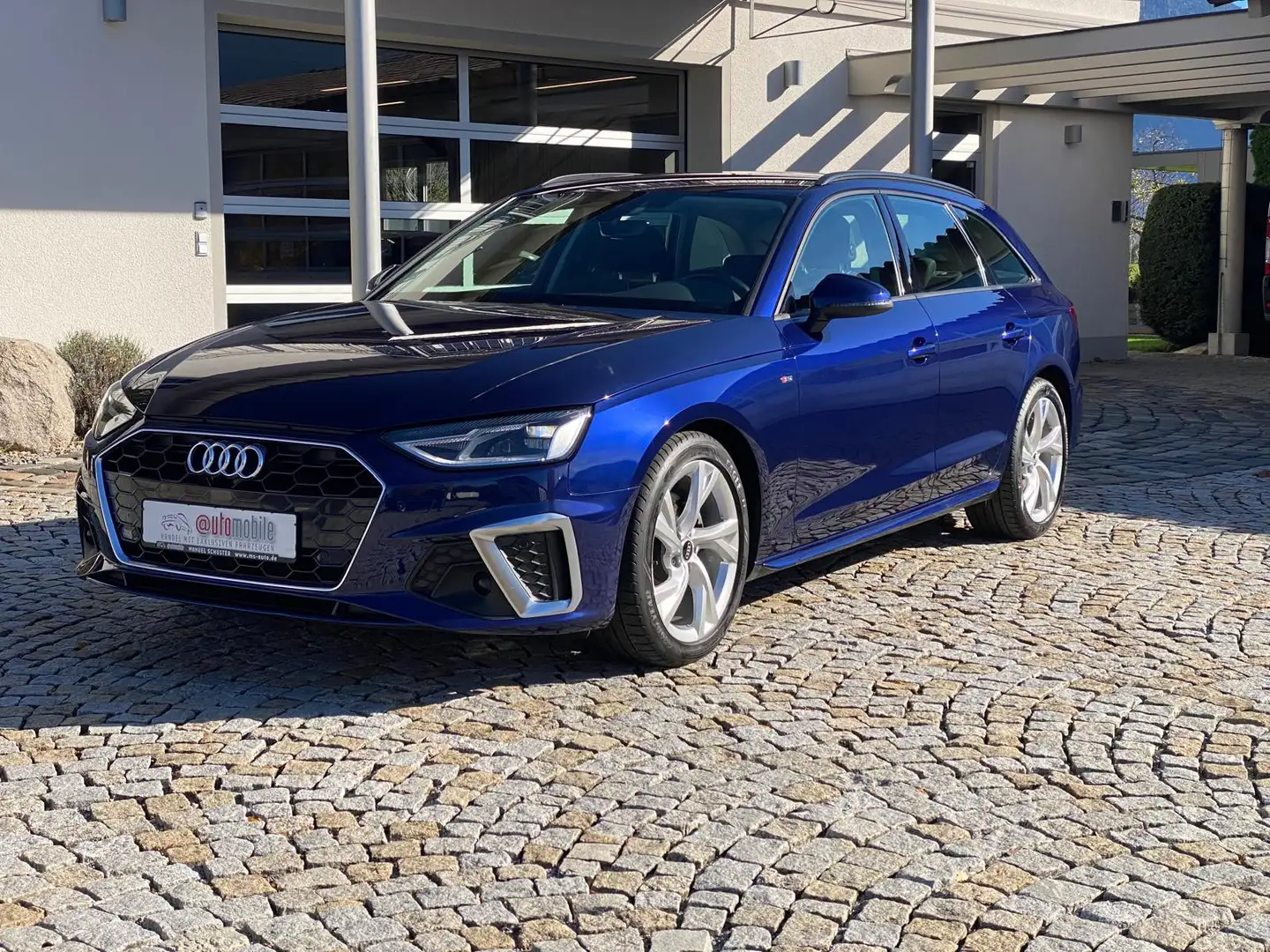 Audi A4 35TDI Avant|LED|MMI-Navi|ACC|SpurAssi|KeyLess Blau - 2