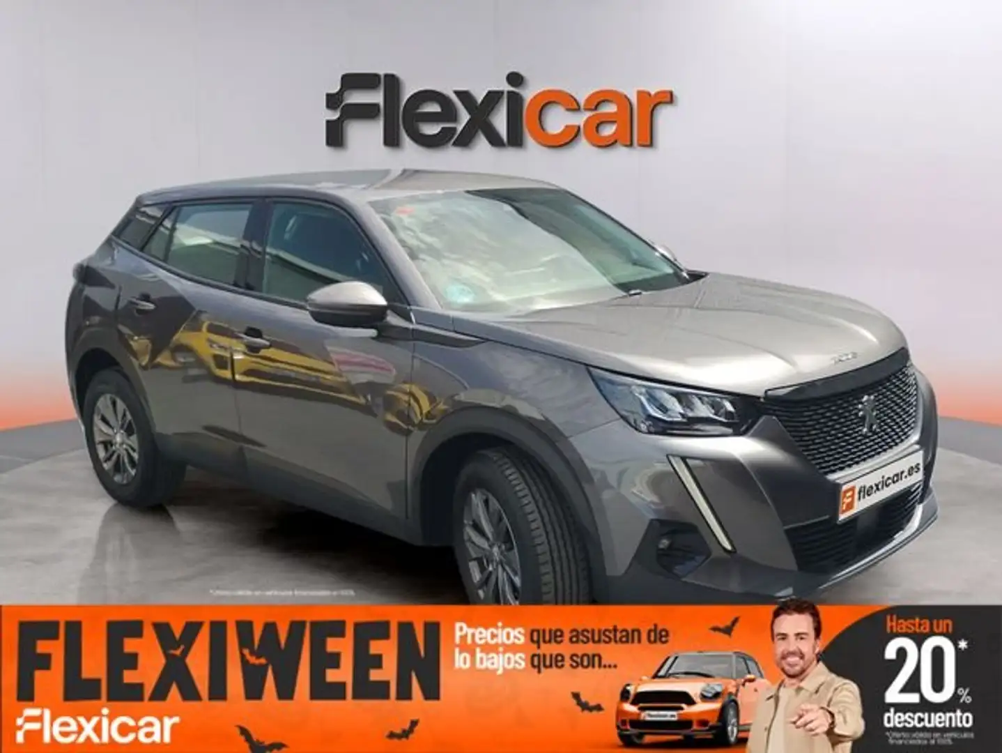 Peugeot 2008 1.2 PureTech S&S Active Pack 100 Gris - 1