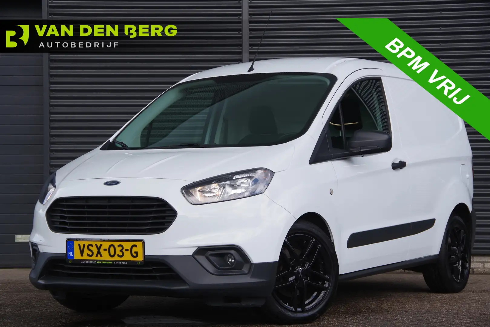 Ford Transit Courier 1.5 TDCI Trend S&S 100PK, AIRCO, DAB+, SCHUIFDEUR, Wit - 1