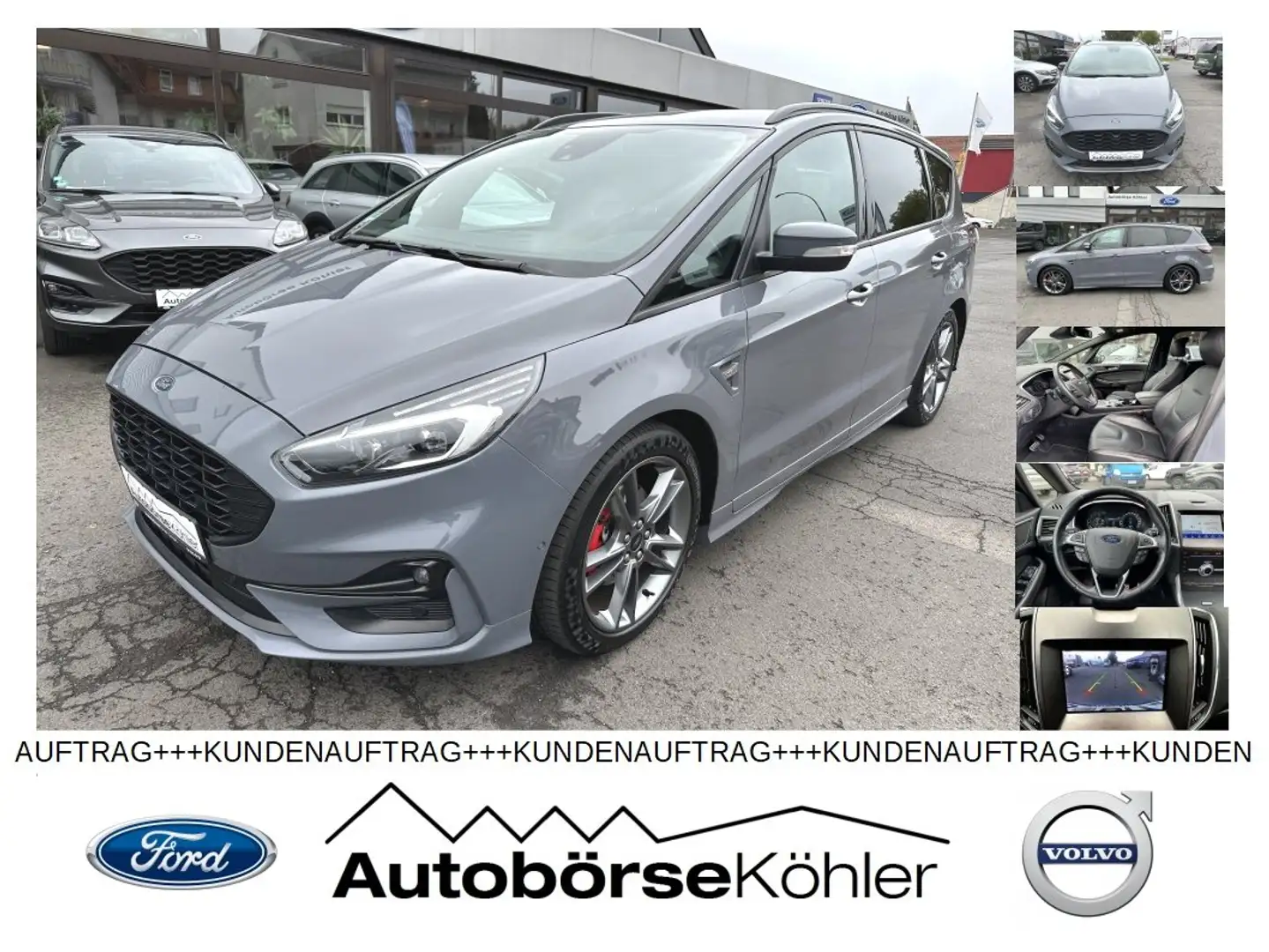 Ford S-Max S-Max 2.0 EcoBlue Aut. ST-LINE *AHK, Kamera, Leder Grau - 1
