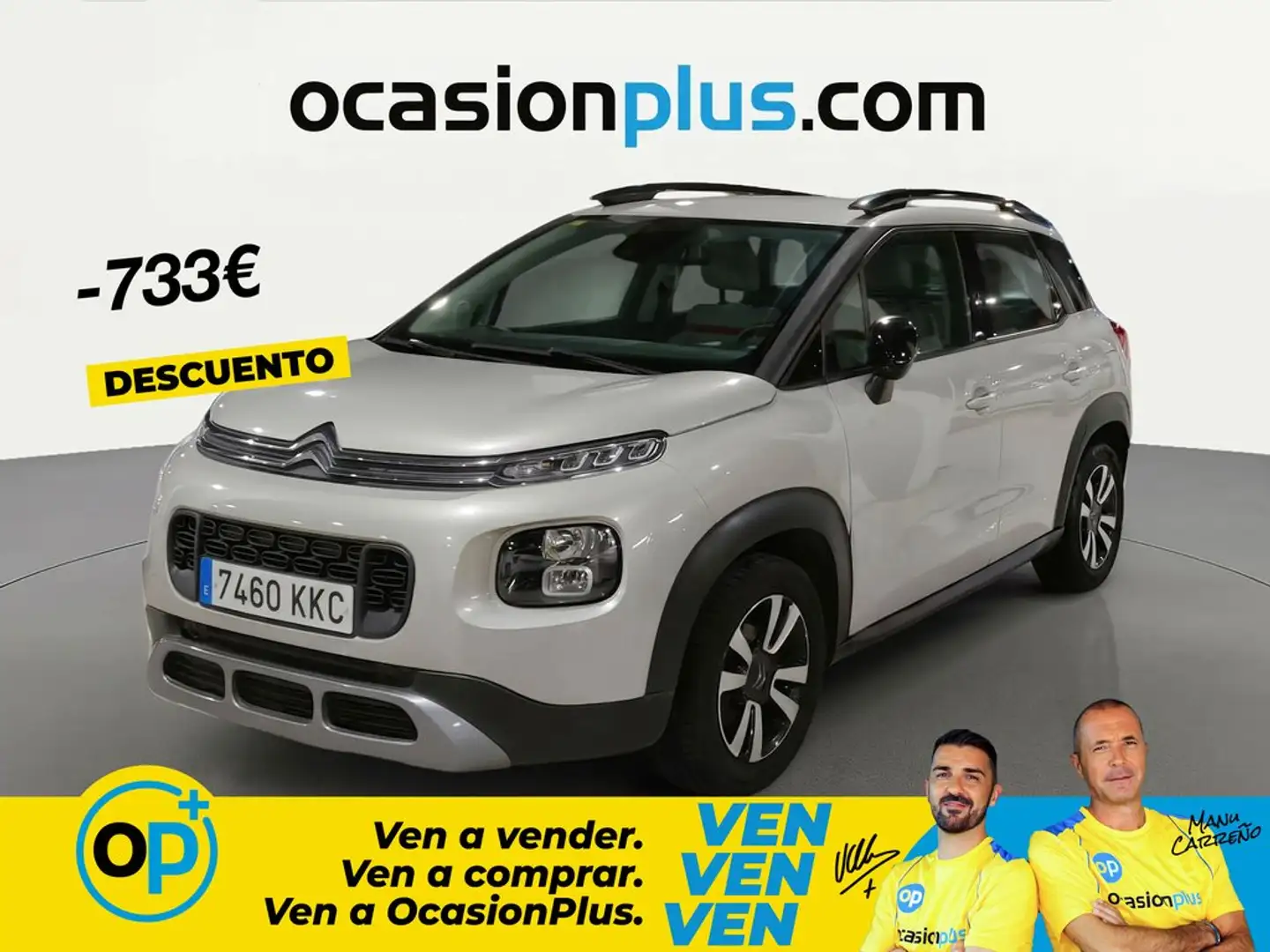 Citroen C3 Aircross Puretech Feel 82 Gris - 1