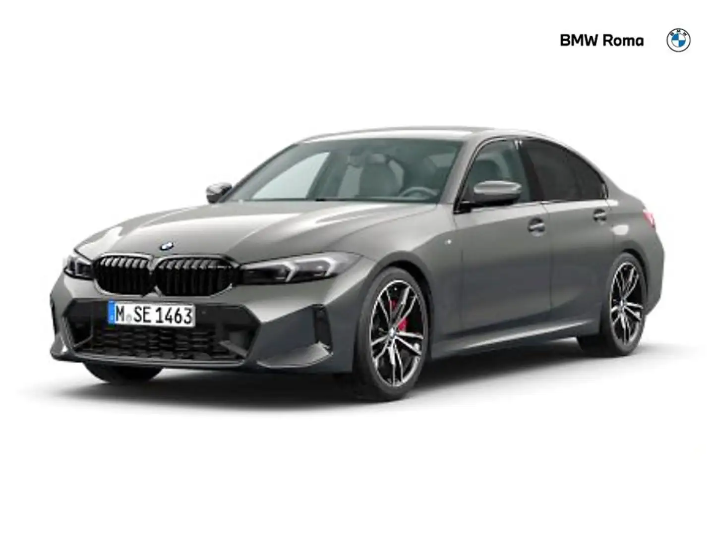 BMW 330 i Msport auto Gris - 1
