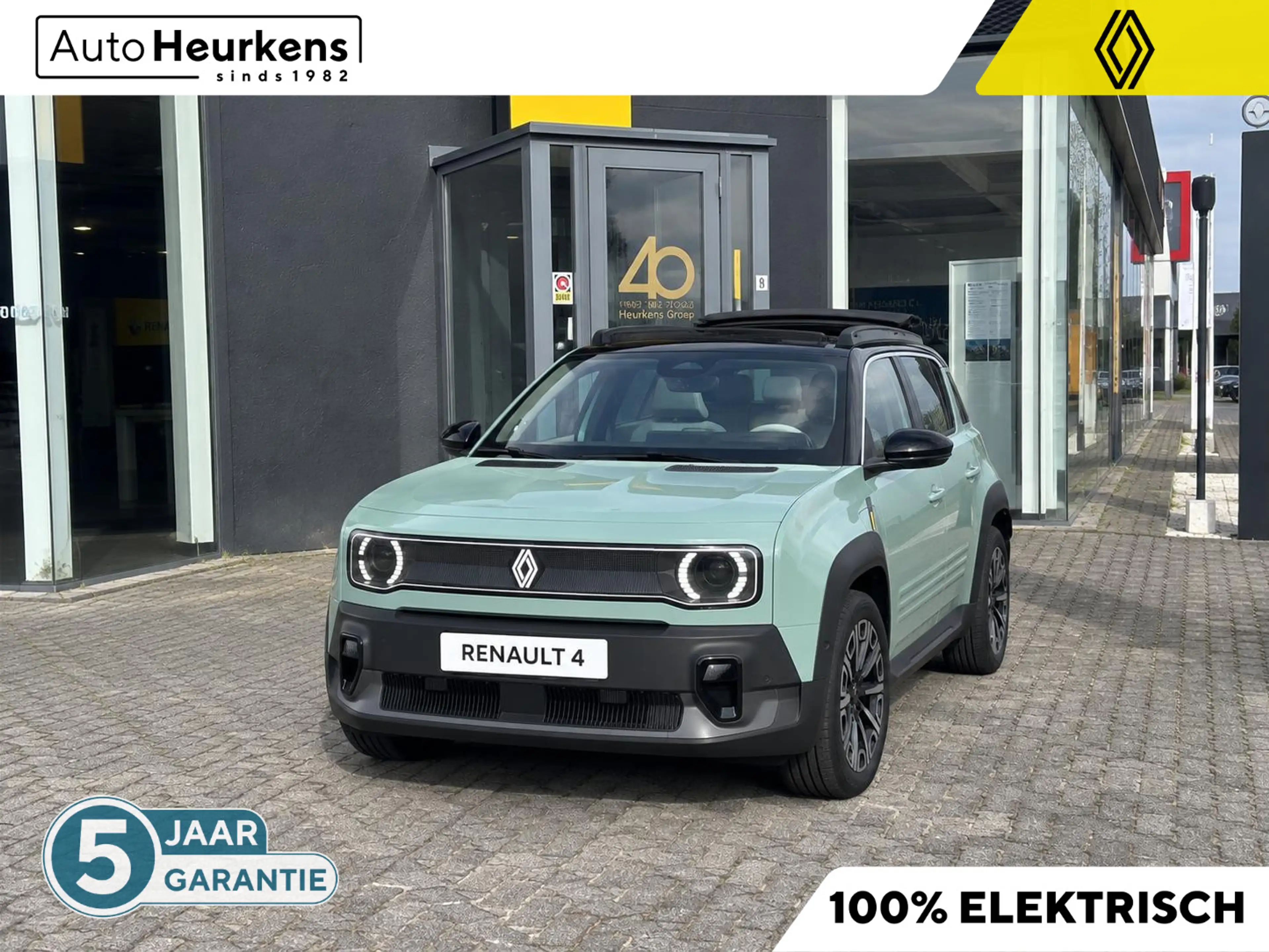 Renault R 4 Iconic “Plein Sud™” 150 pk Comfort Range l Meer da