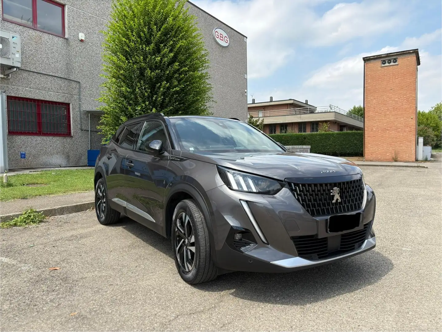 Peugeot 2008 GT LINE 1.2 puretech eat 8 (GARANZIA CINGHIA-TETTO Grigio - 2