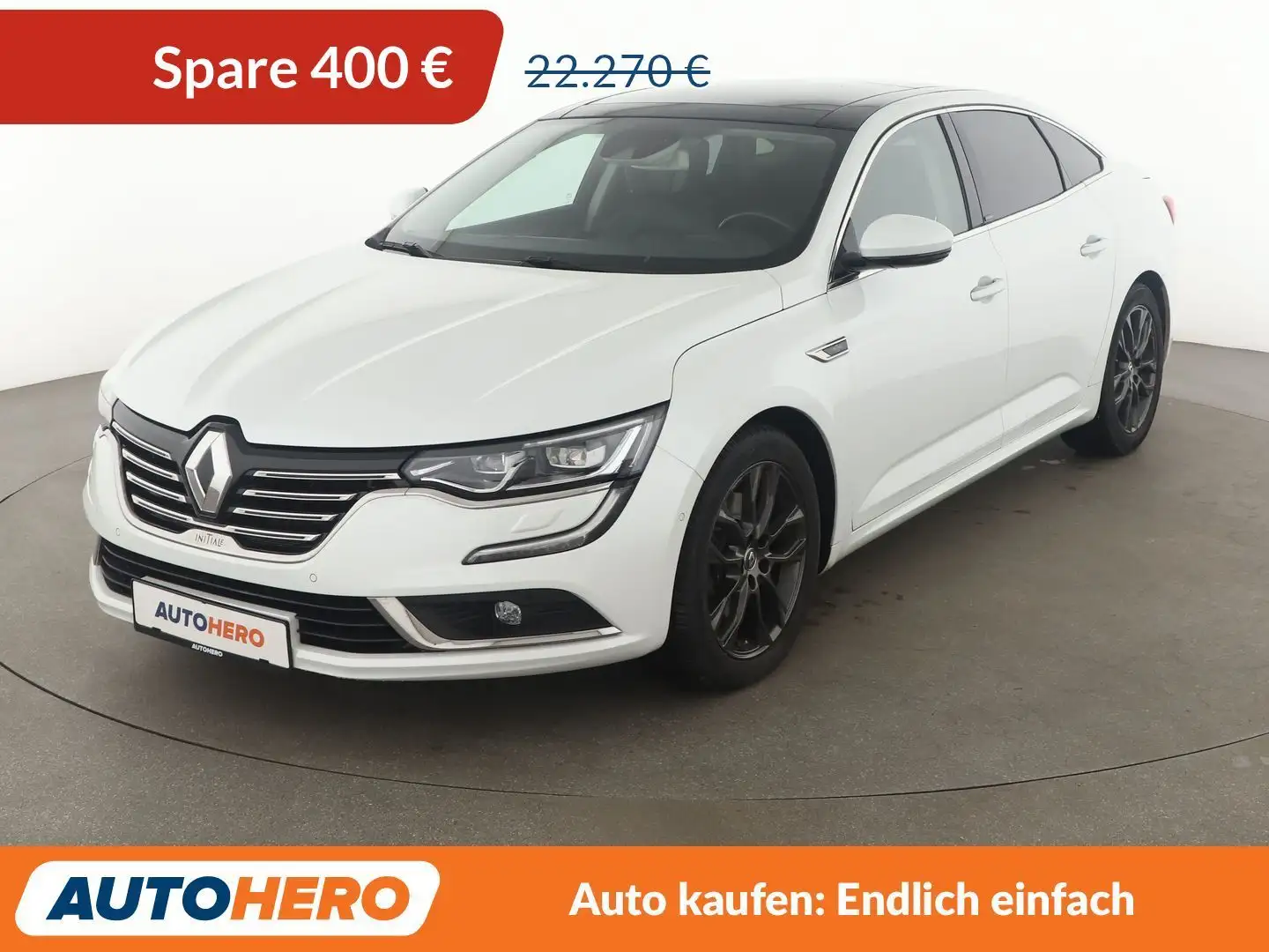 Renault Talisman 2.0 Blue dCi Initiale Paris Aut.*NAVI*CAM*LED*ACC* Weiß - 1