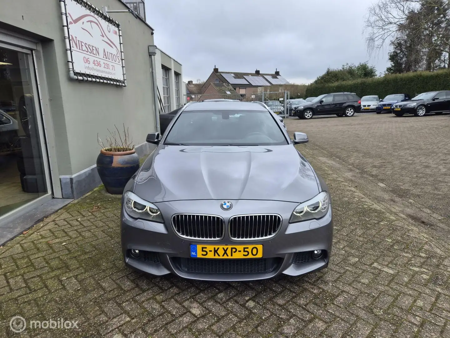 BMW 520 5-serie Touring 520i Executive M-sport Ketting ver Gris - 2