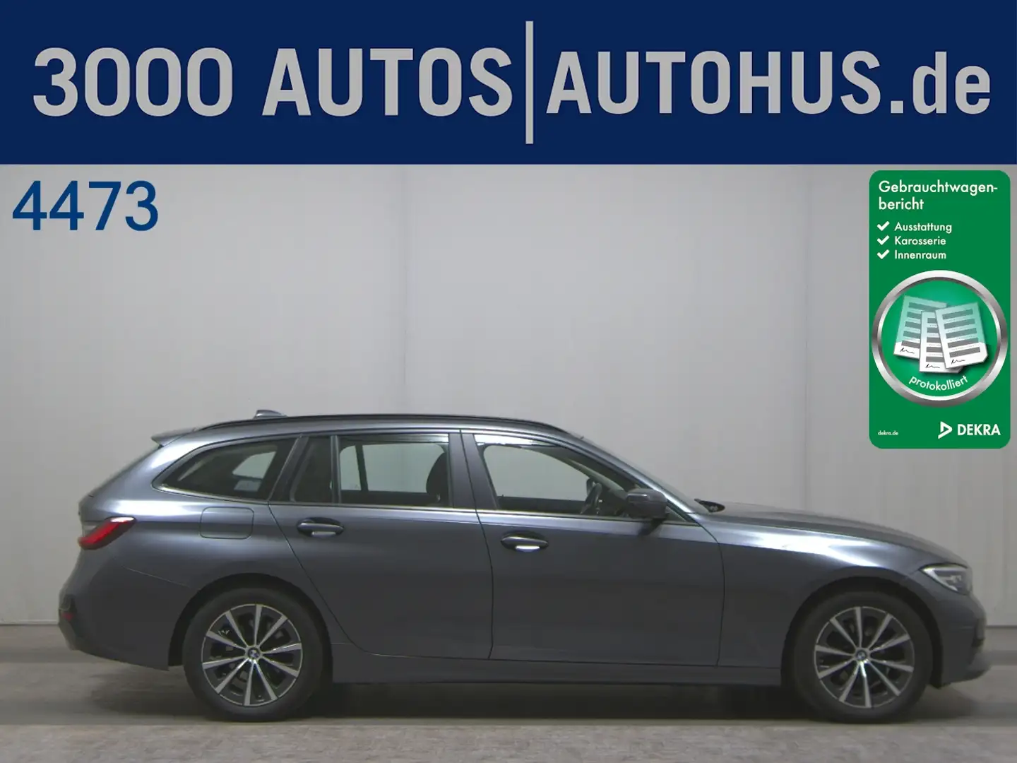 BMW 320 d Touring xDrive Advantage AHK LED el.Heck Grau - 1