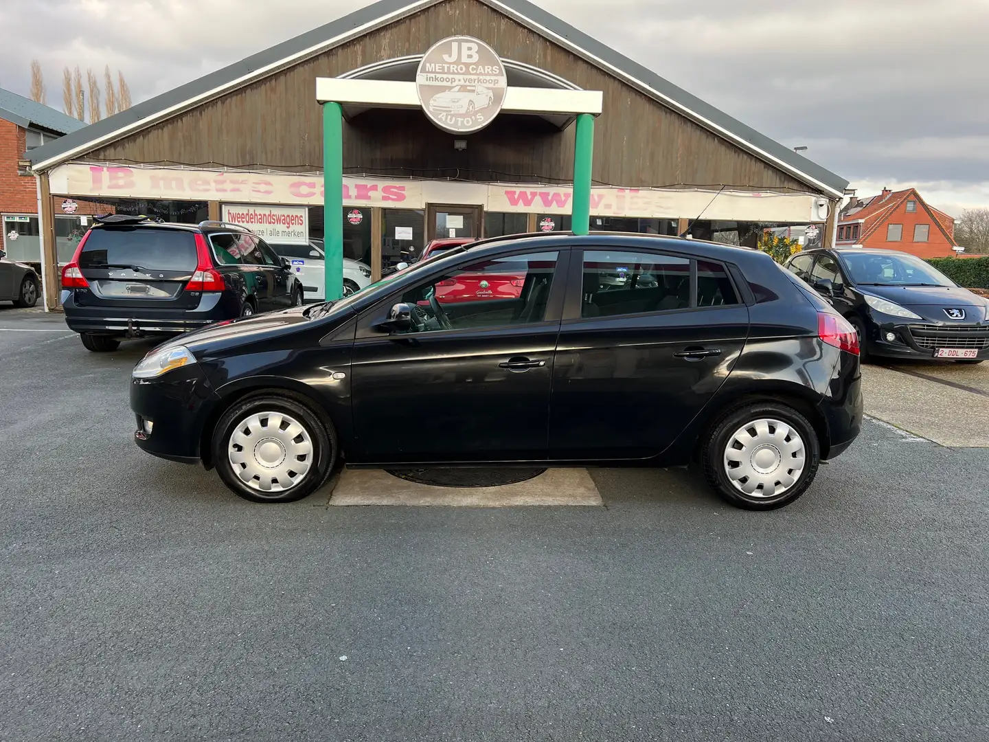 Fiat Bravo 1.4 benzine,69000 km,CAR PASS,garantie Zwart - 2