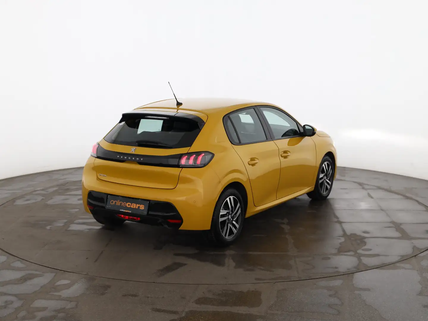 Peugeot 208 1.2 PureTech 100 Allure LED NAVI R-CAM TEMP Gelb - 2