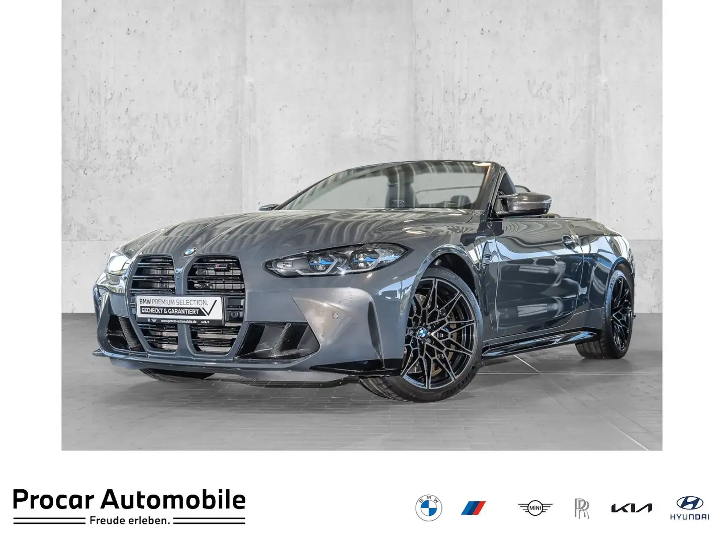 BMW M4 Competition xDrive Driver's P. Laser 360Grad H/K Сірий - 1