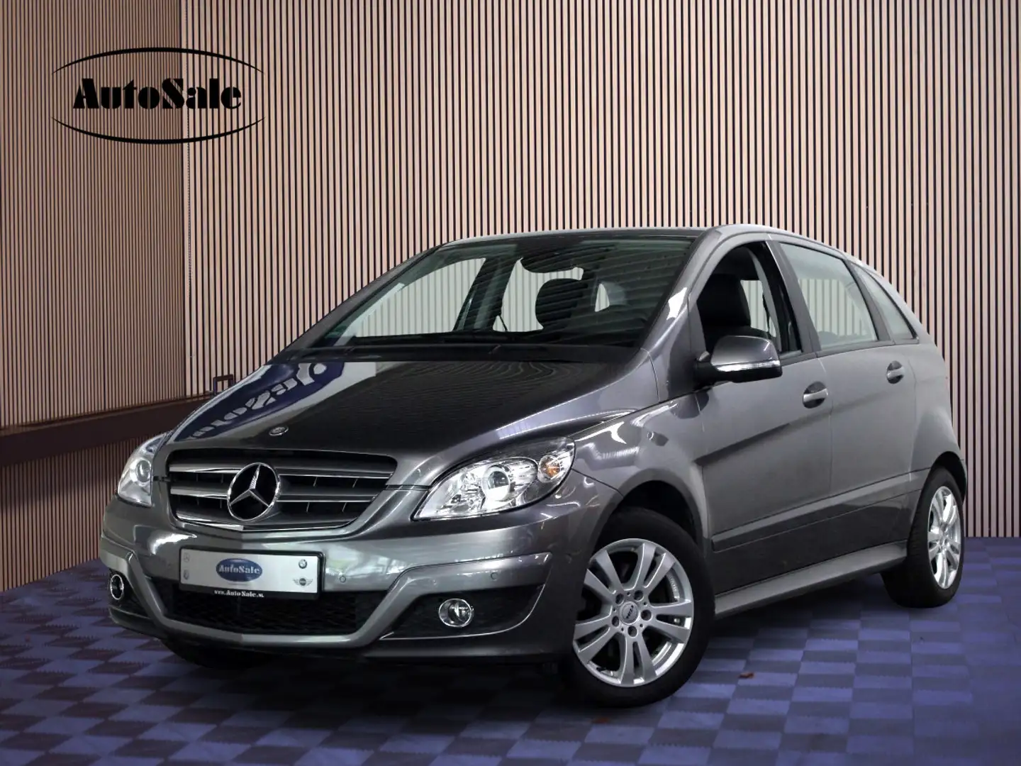 Mercedes-Benz B 200 AUT Avantgarde BLEUT LEDER STOELVW PDC CRUISE '08 Grijs - 1