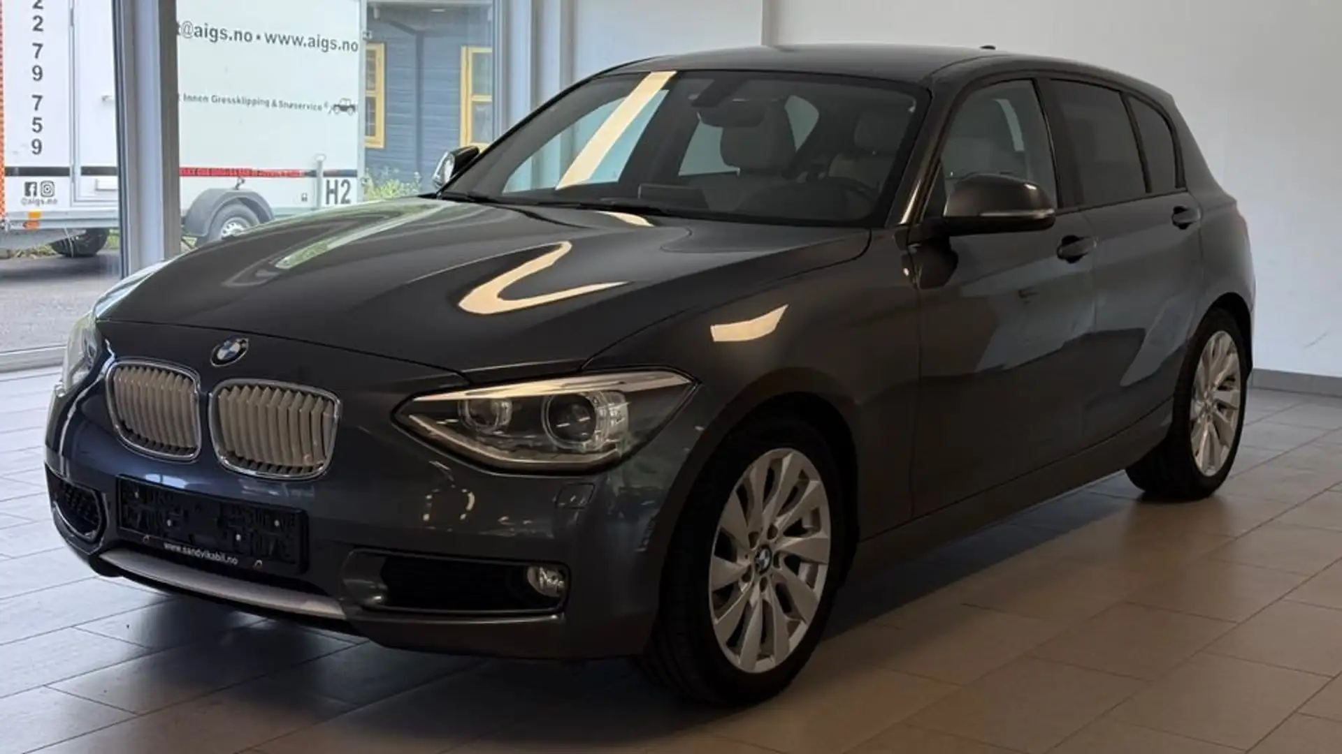 BMW 118 118dA Gris - 1