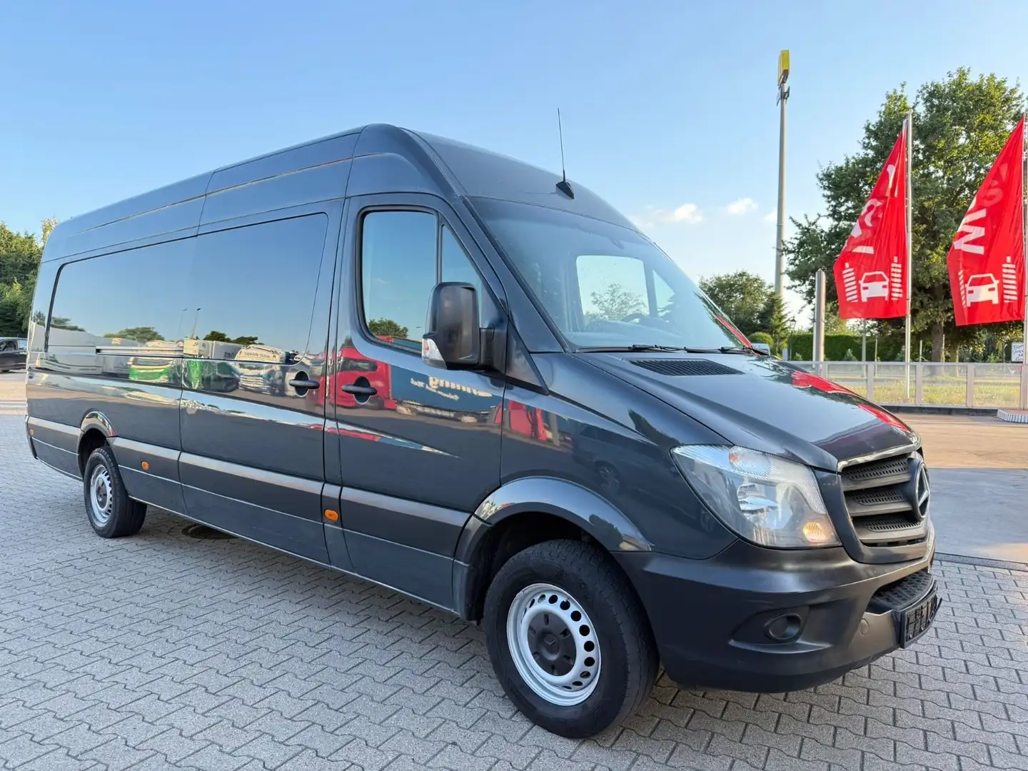 Mercedes-Benz Sprinter *316 CDI*Maxi-XXL-Mixto-Extralang*Klima* Gris - 2
