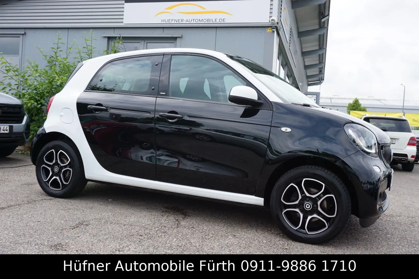 smart forFour forfour Passion Autom.*Sitzheizung*Panorama*1.H Negro - 1