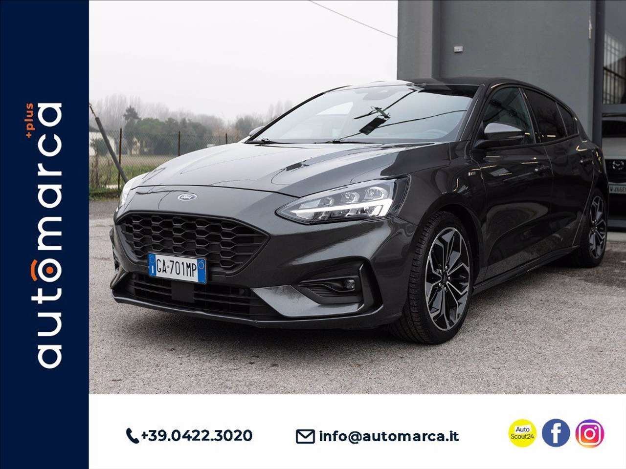 Ford Focus 1.0 ecoboost ST-Line Co-pilot s&s 125cv auto my20.