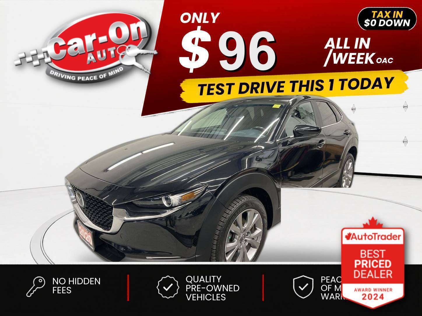 Black 2020 Mazda CX-30 Automatic