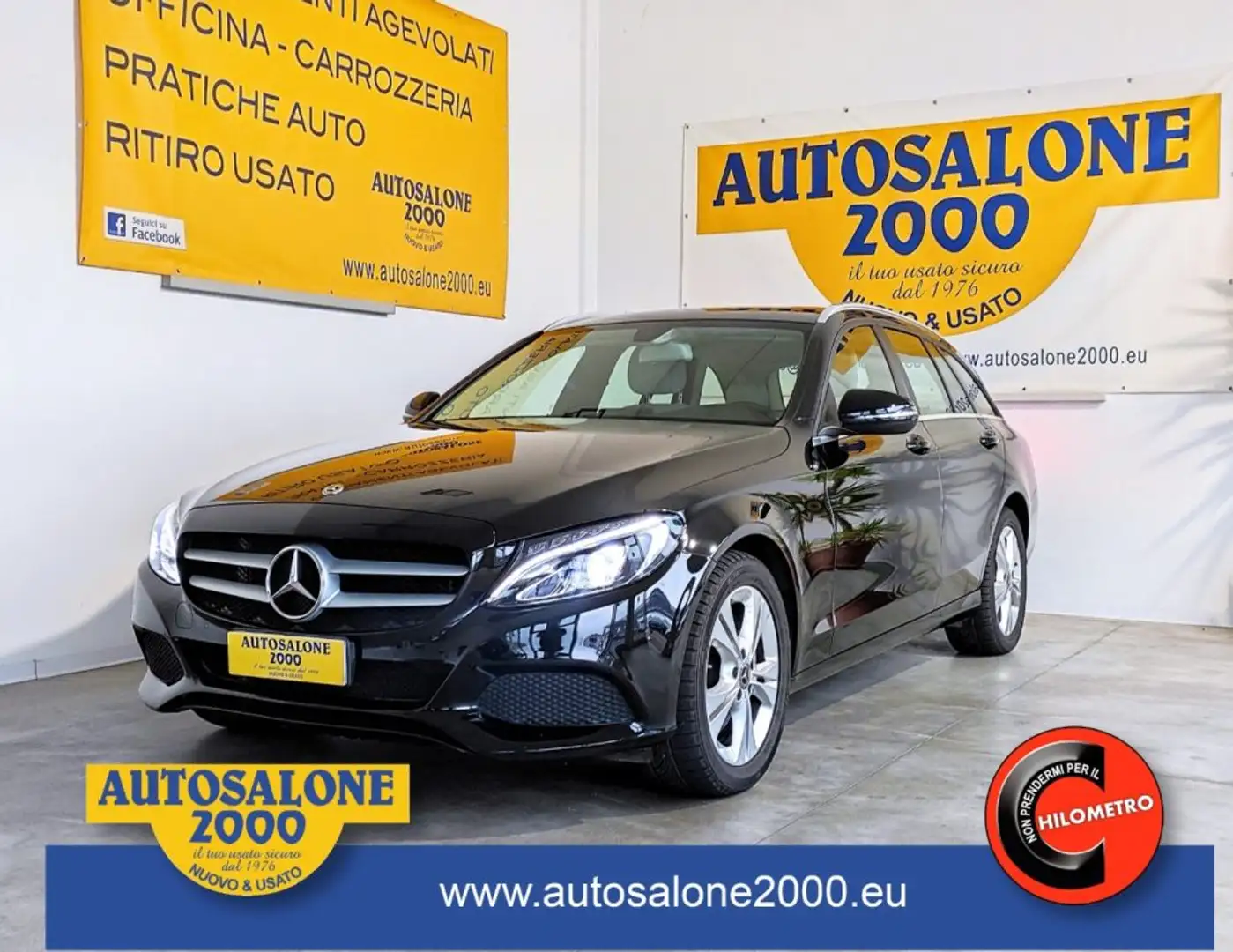 Mercedes-Benz C 300 h S.W. Automatic Business Sport Fekete - 1