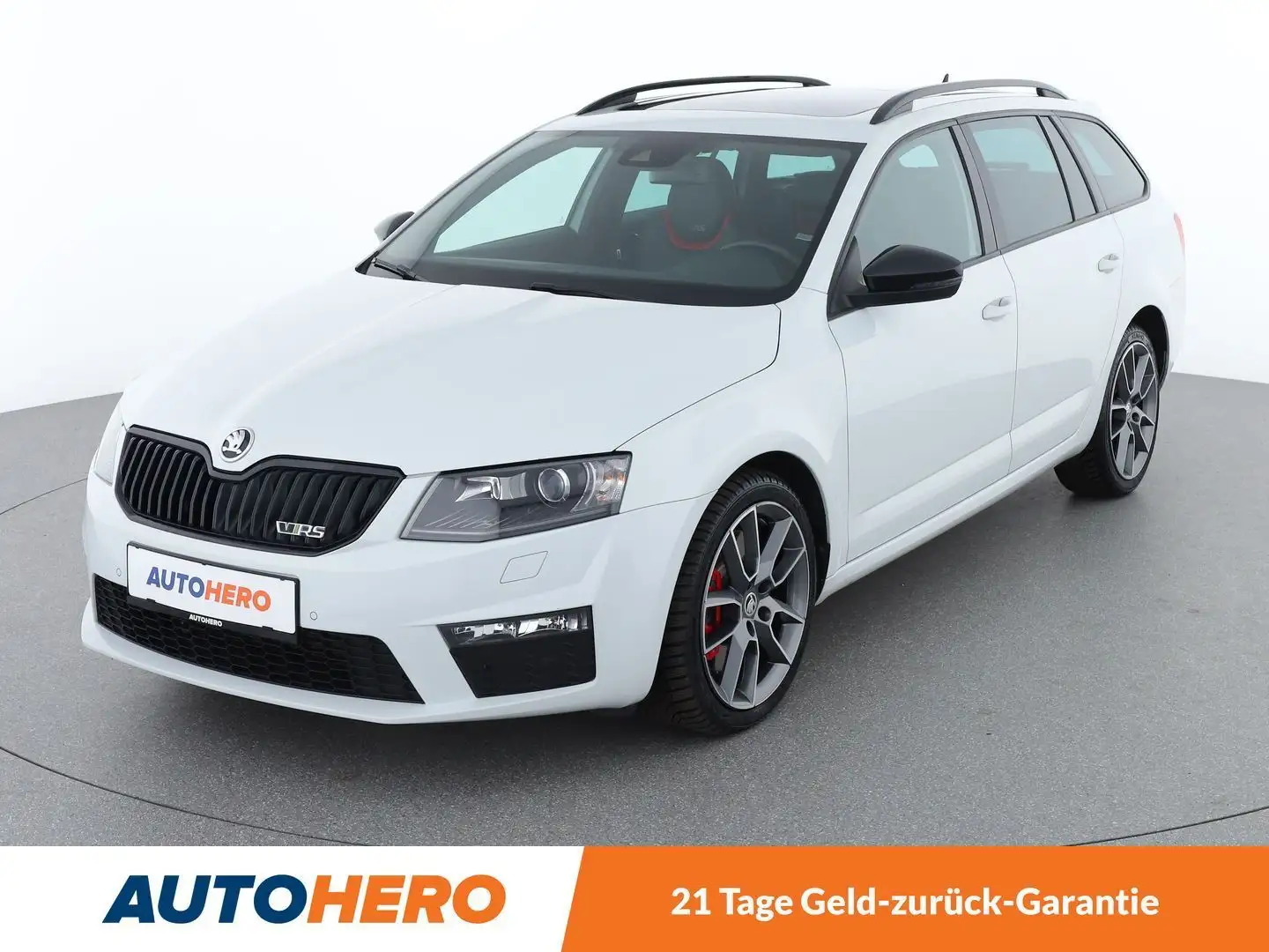 Skoda Octavia 2.0 TSI RS Weiß - 1